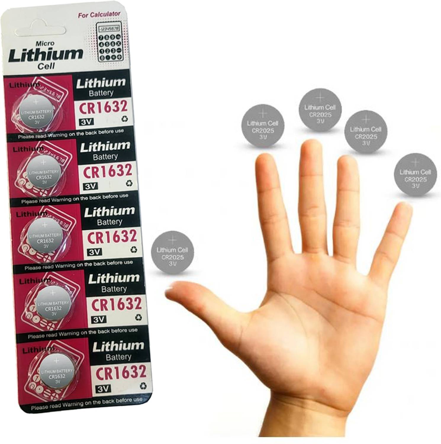ANY KART Versatile CR1632 3V Lithium Coin battery for selfie stick