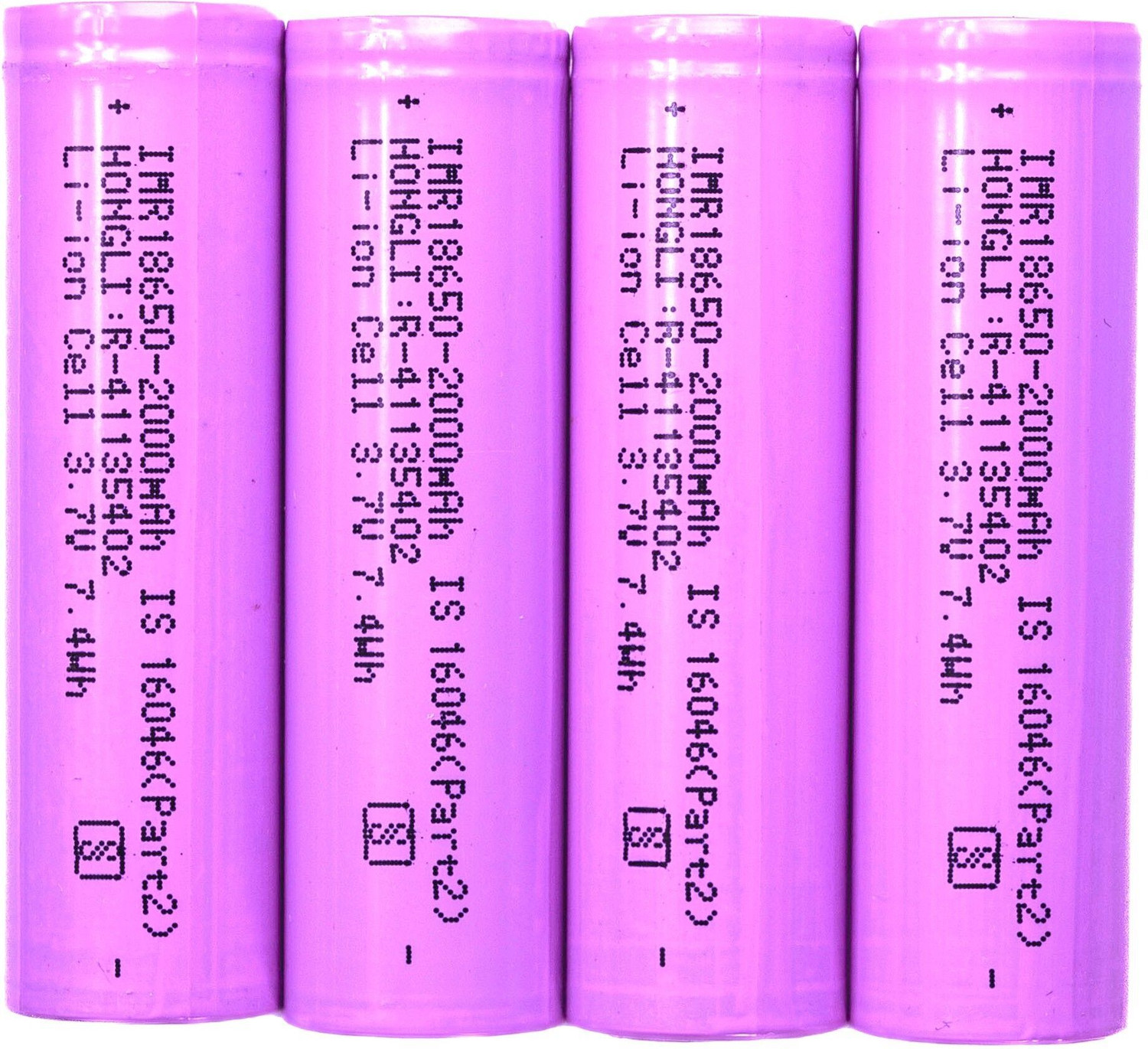 Image of khurafatiLabs 18650 3.7 volt Li-ion Rechargeable 2000mAh Battery