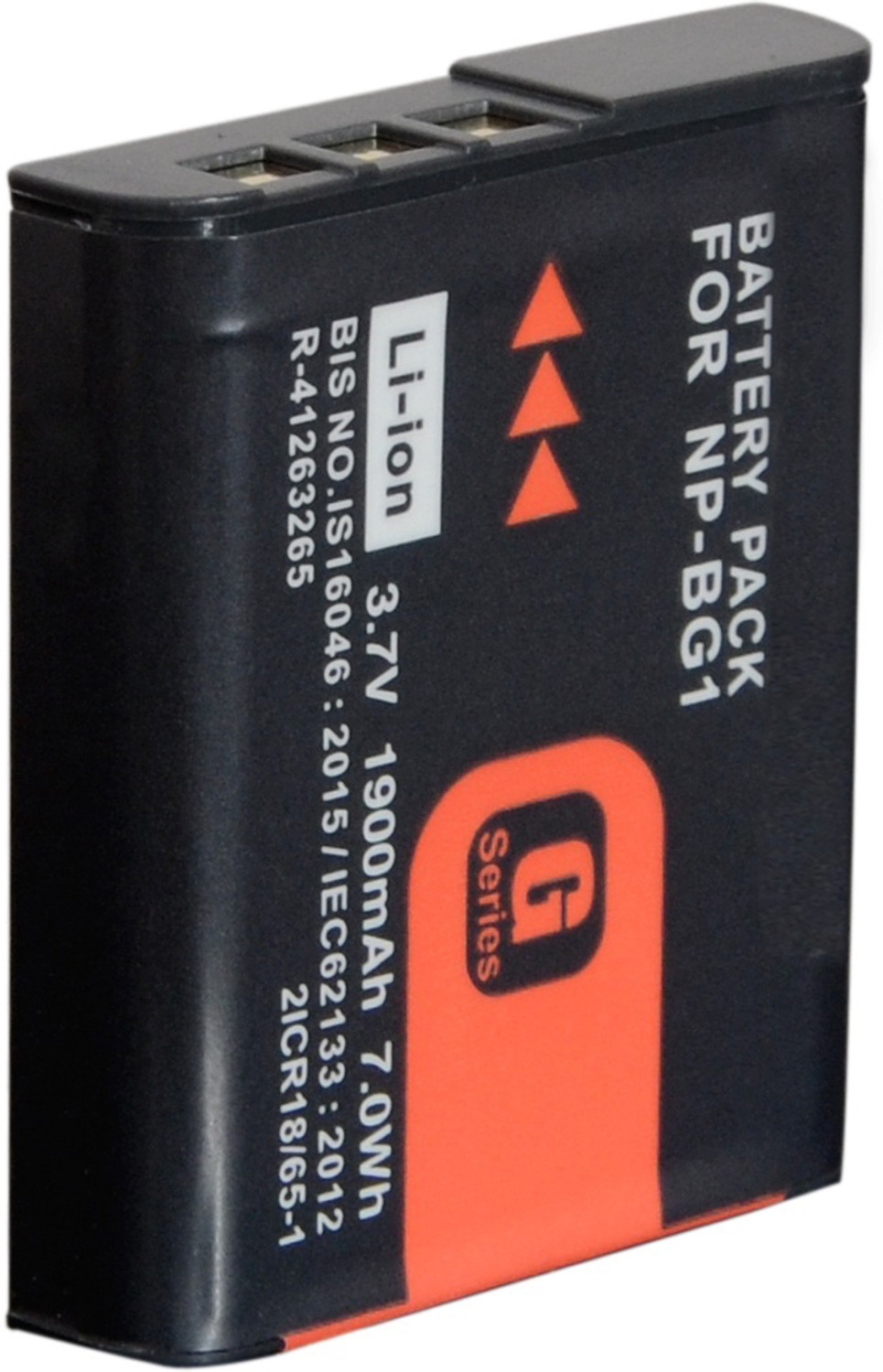 Image of Schsteindar NP-BG1 (1900 mAh) Rechargable Pack for Sony Cyber Shot Digital Camera Battery