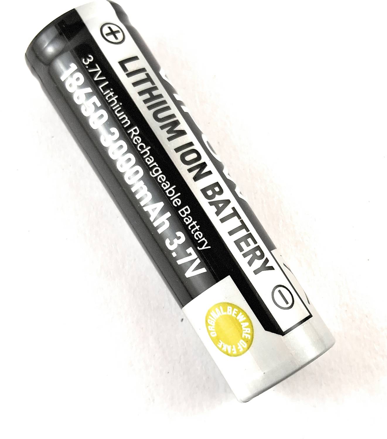 SAMAES 3.7V 3000mAh 18650 Lithium Ion Battery - Image 1