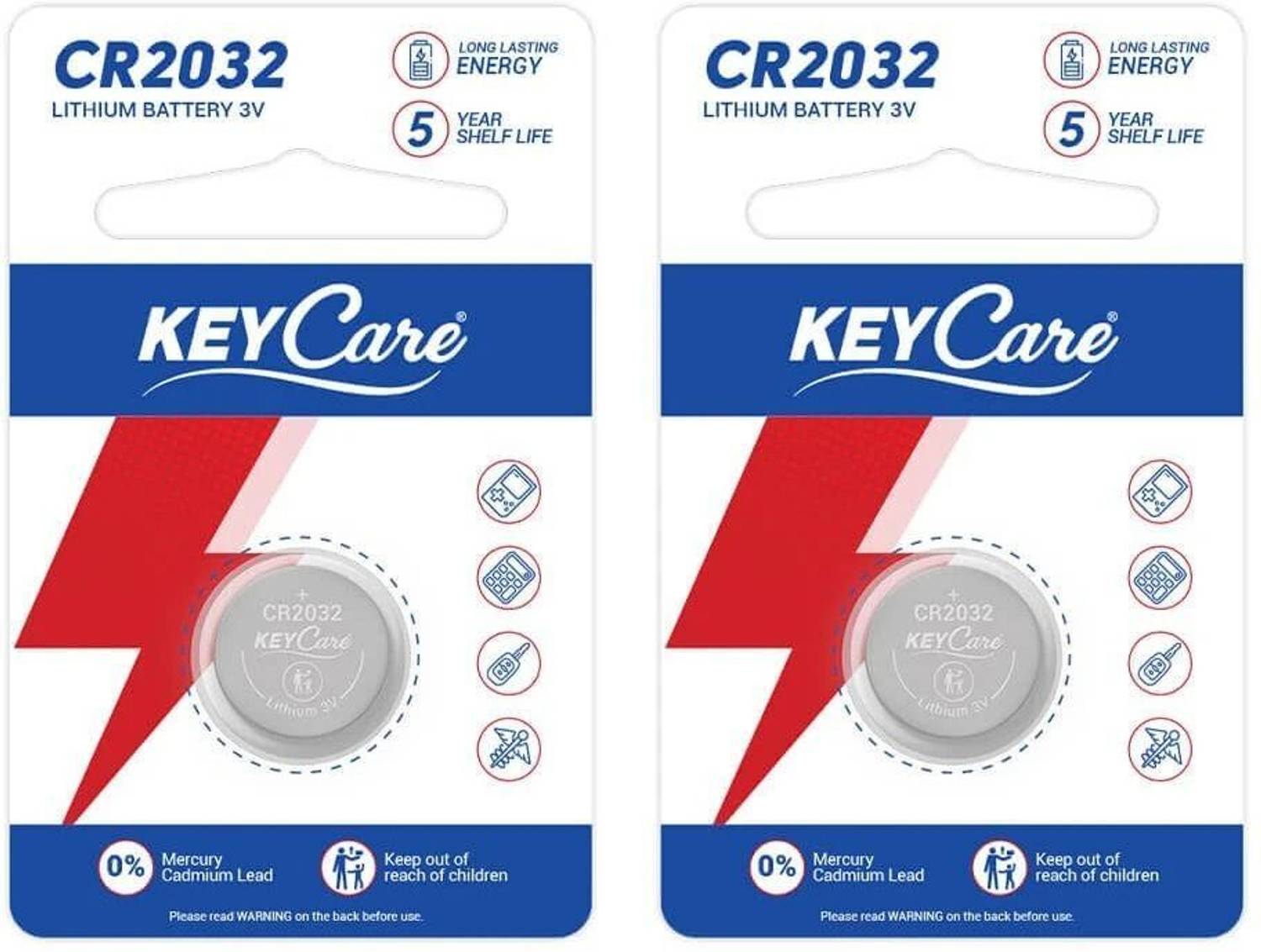 Ashar Keyhub Ashar Key Hub Long Lasting CR2032 Lithium Coin Cell  | 3V Voltage  Battery