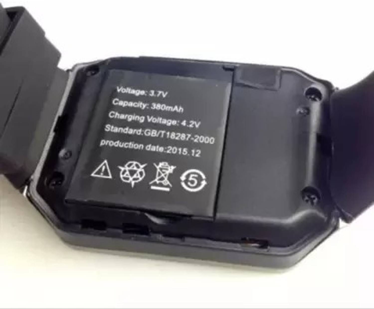 BSVR Certified Smartwatch  023 Original Suitable for DZ09, V8, A1, X6 380 mAh  Battery
