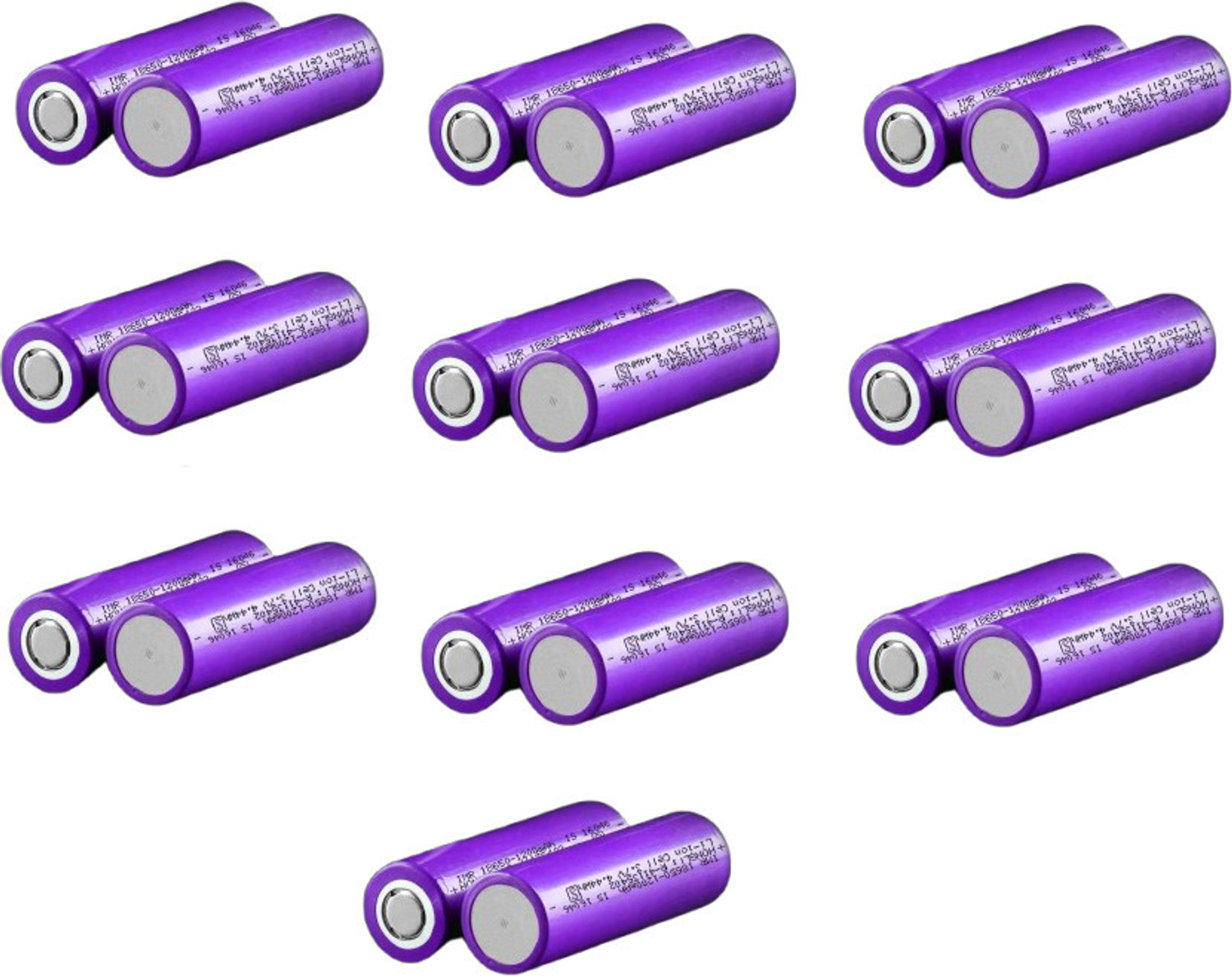Image of Flysmart High Capacity Hongli Lithium Ion 1200mAH Rechargeable Original Power Batteries Battery