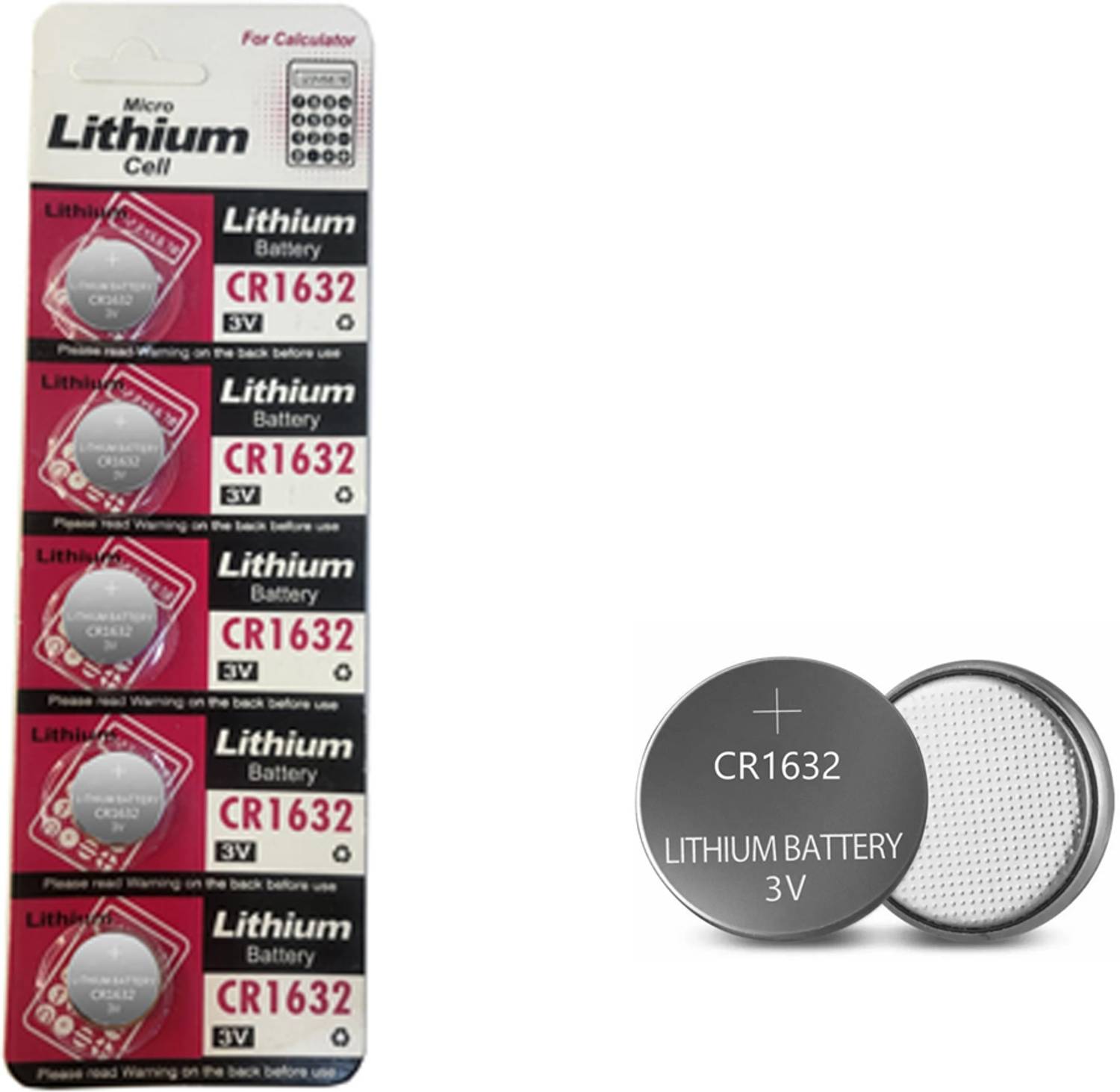 ANY KART Versatile CR1632 3V Lithium Coin battery for selfie stick remote, Toys  Battery