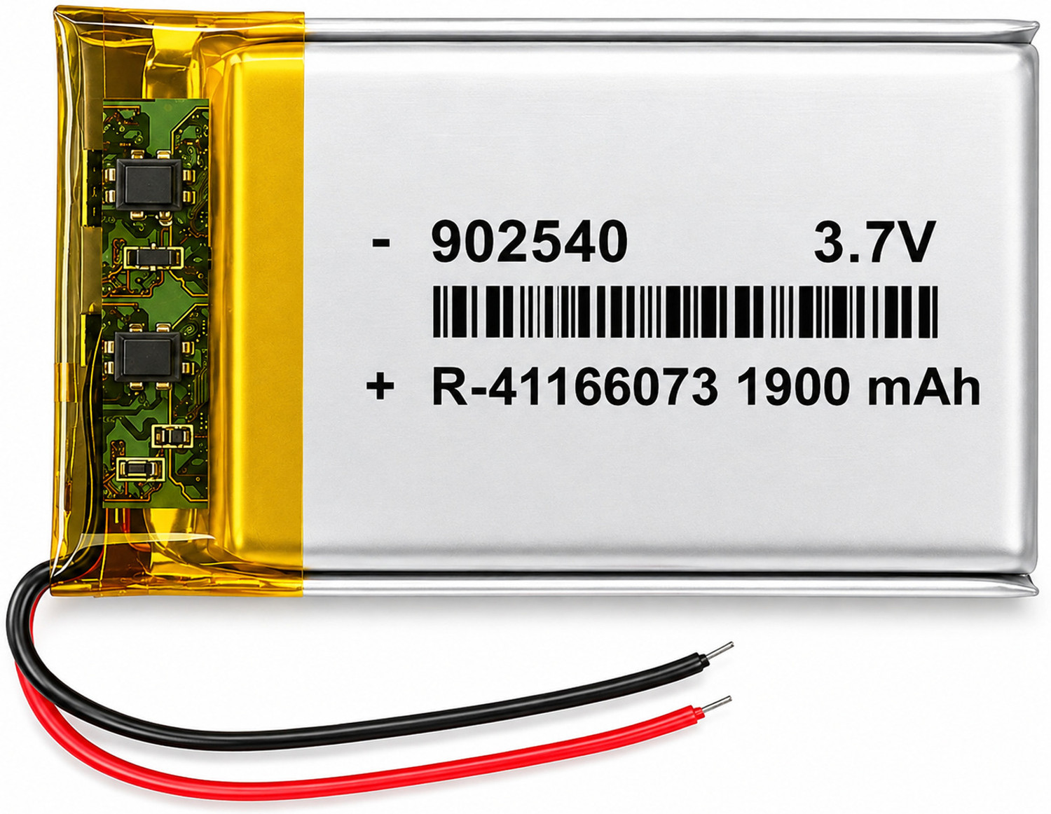 Image of NOVEL 3.7V 902540 1900mAh LITHIUM POLYMER BATTERY Battery
