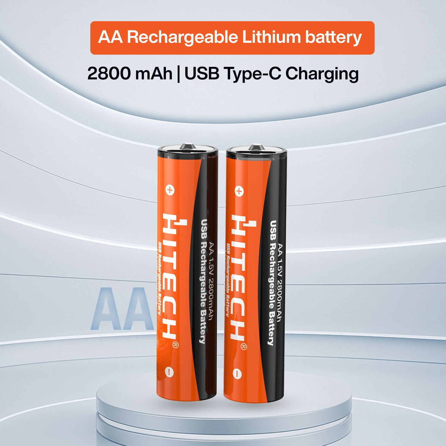 Image of HITECH AA PLUS AAA PO2 Battery