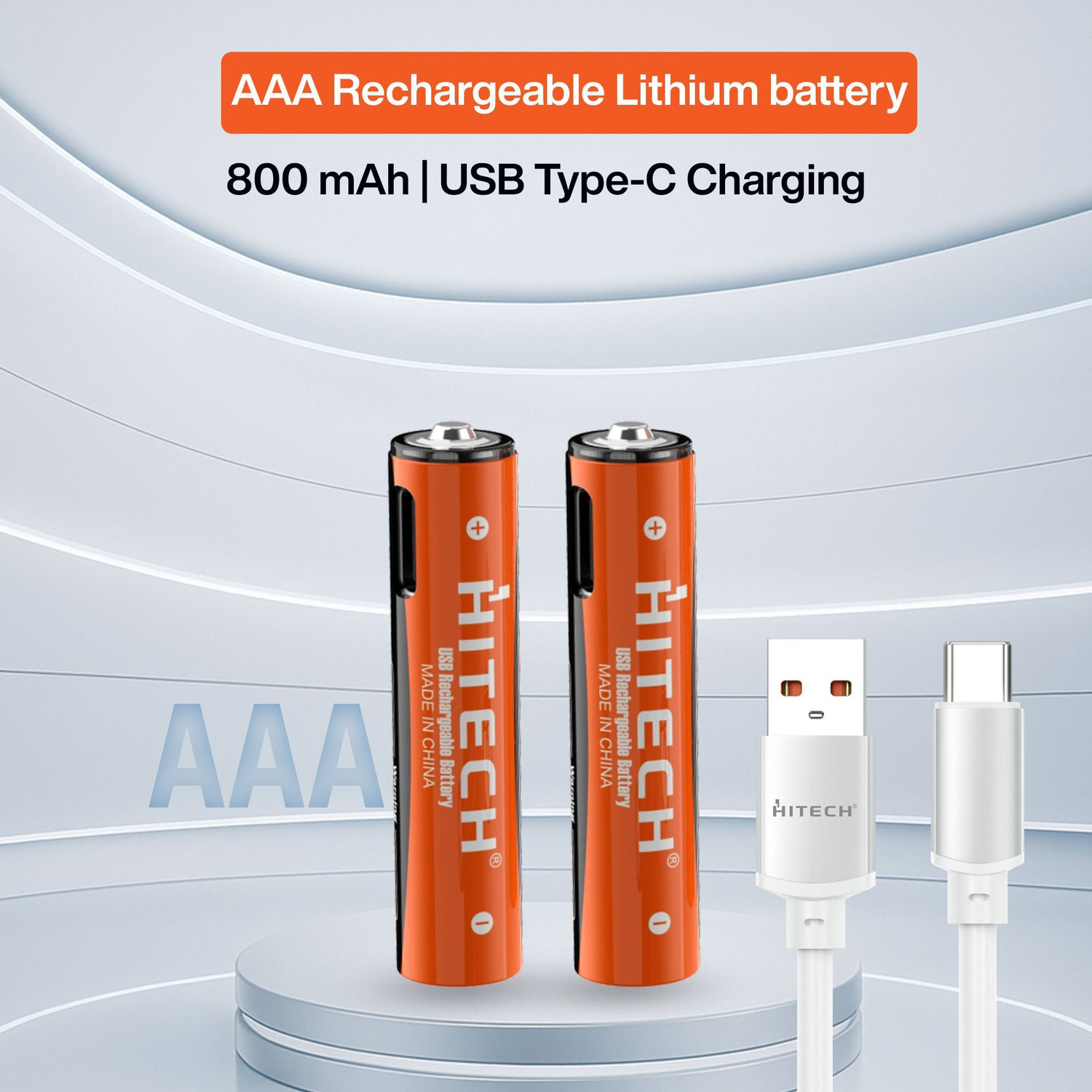 Image of HITECH AA PLUS AAA PO2 Battery