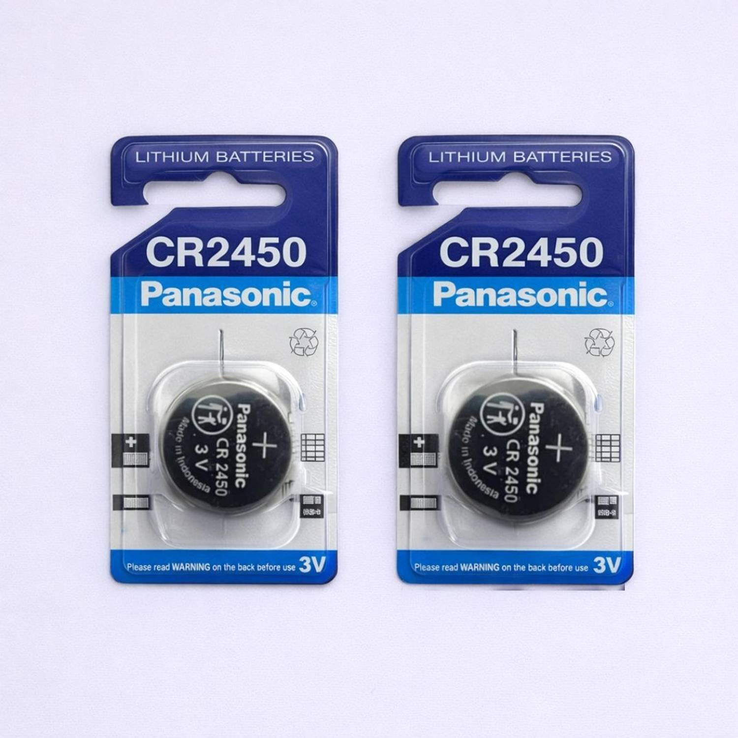 Panasonic Original CR 2450 Battery (Pack of 2)