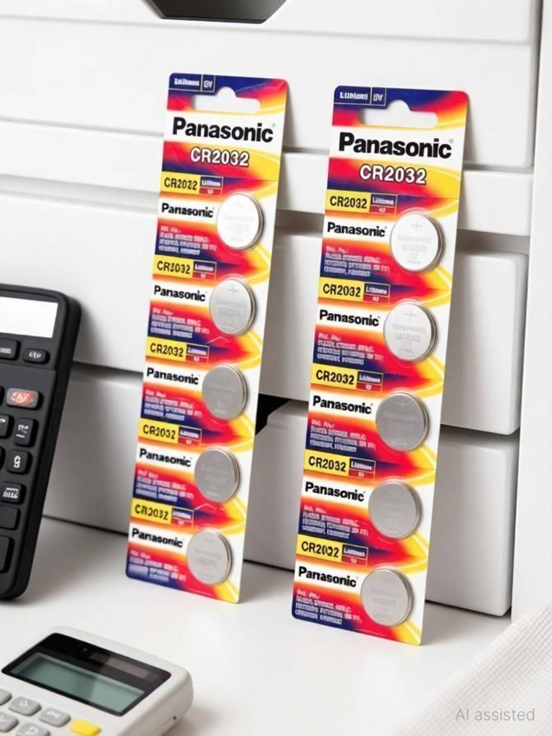 Panasonic CR2032 Battery (Pack of 10)
