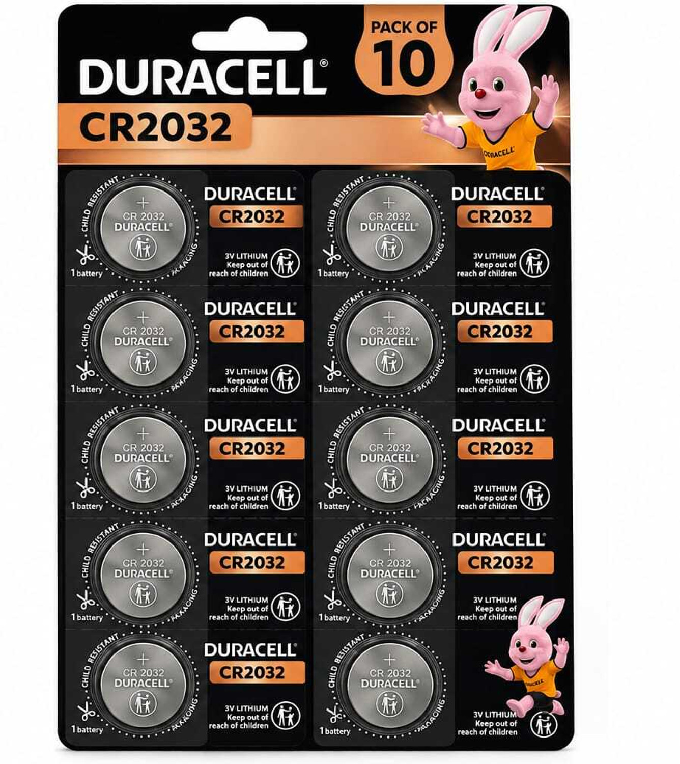 Image of DURACELL CR 2032 Battery
