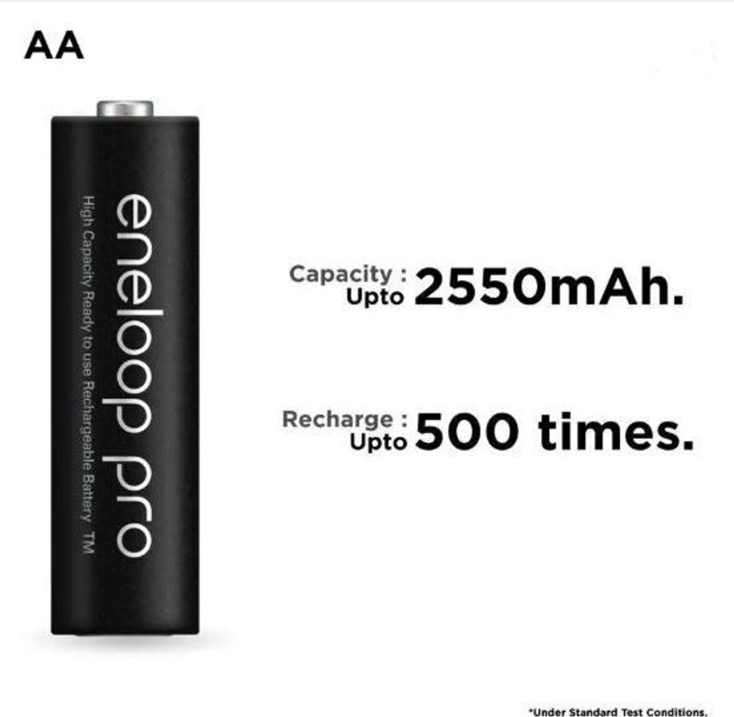 Image of Panasonic eneloop pro rechargeable Battery
