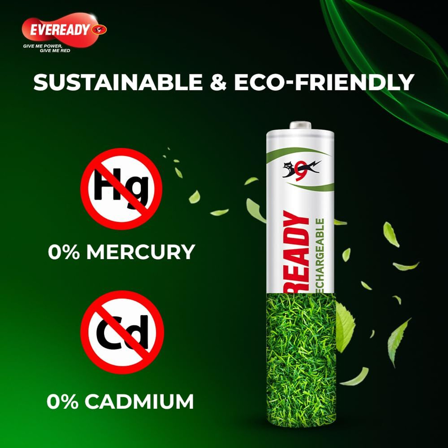 Image of EVEREADY AA Rechargeable & Charger| 1000S | Combo Pack with 4 Batteries & Charger Battery