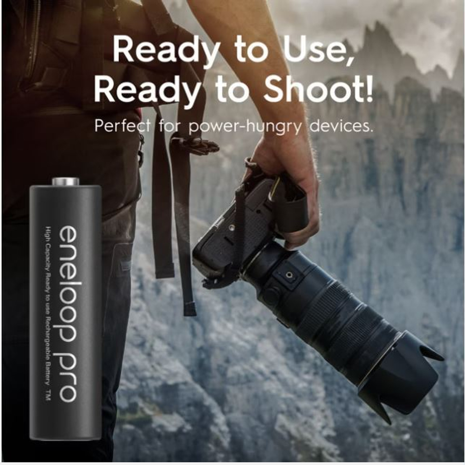 Image of Panasonic eneloop pro rechargeable Battery