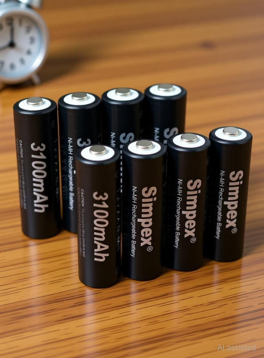 Image of Simpex 3100mAh High Power Ni-Mh AA Ready to Use Rechargeable Battery