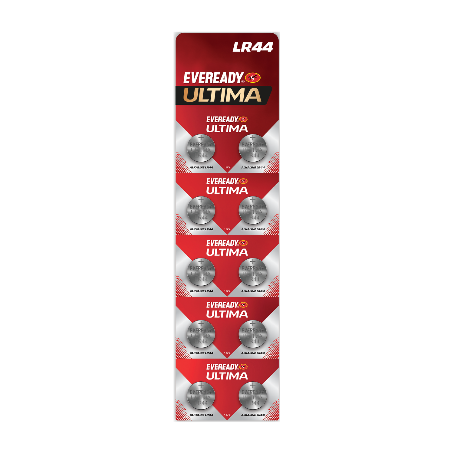 Image of EVEREADY Ultima LR44, 1.5V, Lithium Battery