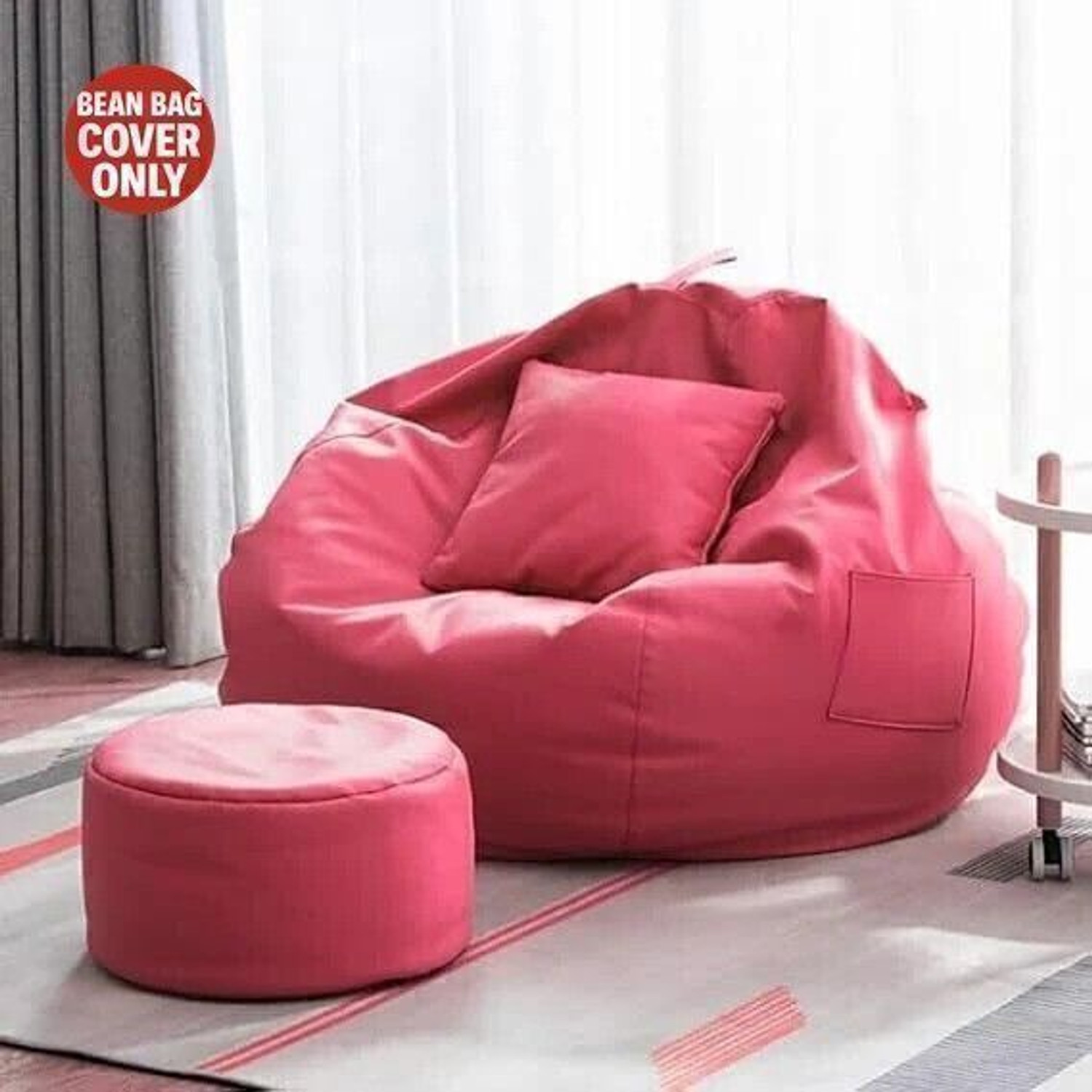 Image of KC FURNISH 4XL Tear Drop Bean Bag Cover (Without Beans)