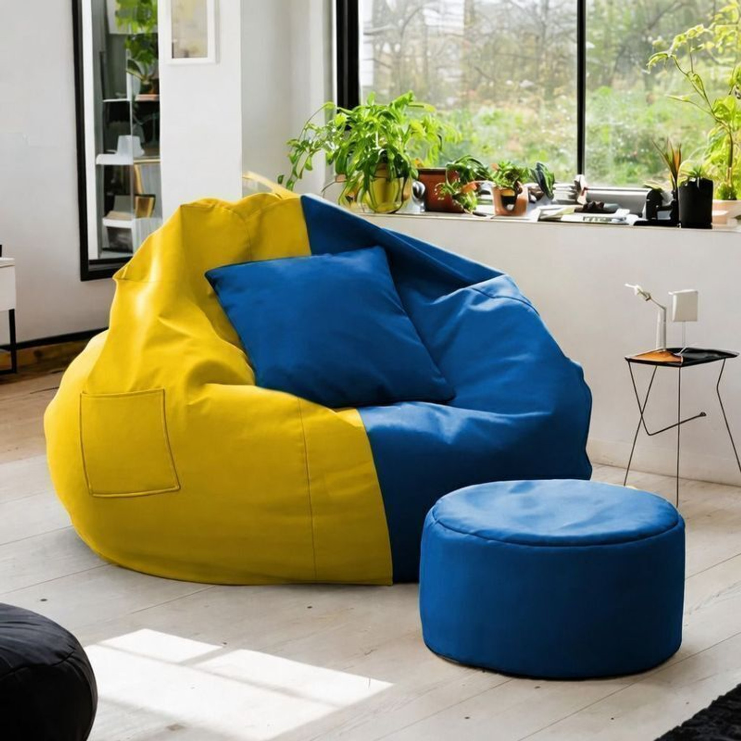Image of KC FURNISH 4XL Tear Drop Bean Bag Cover (Without Beans)
