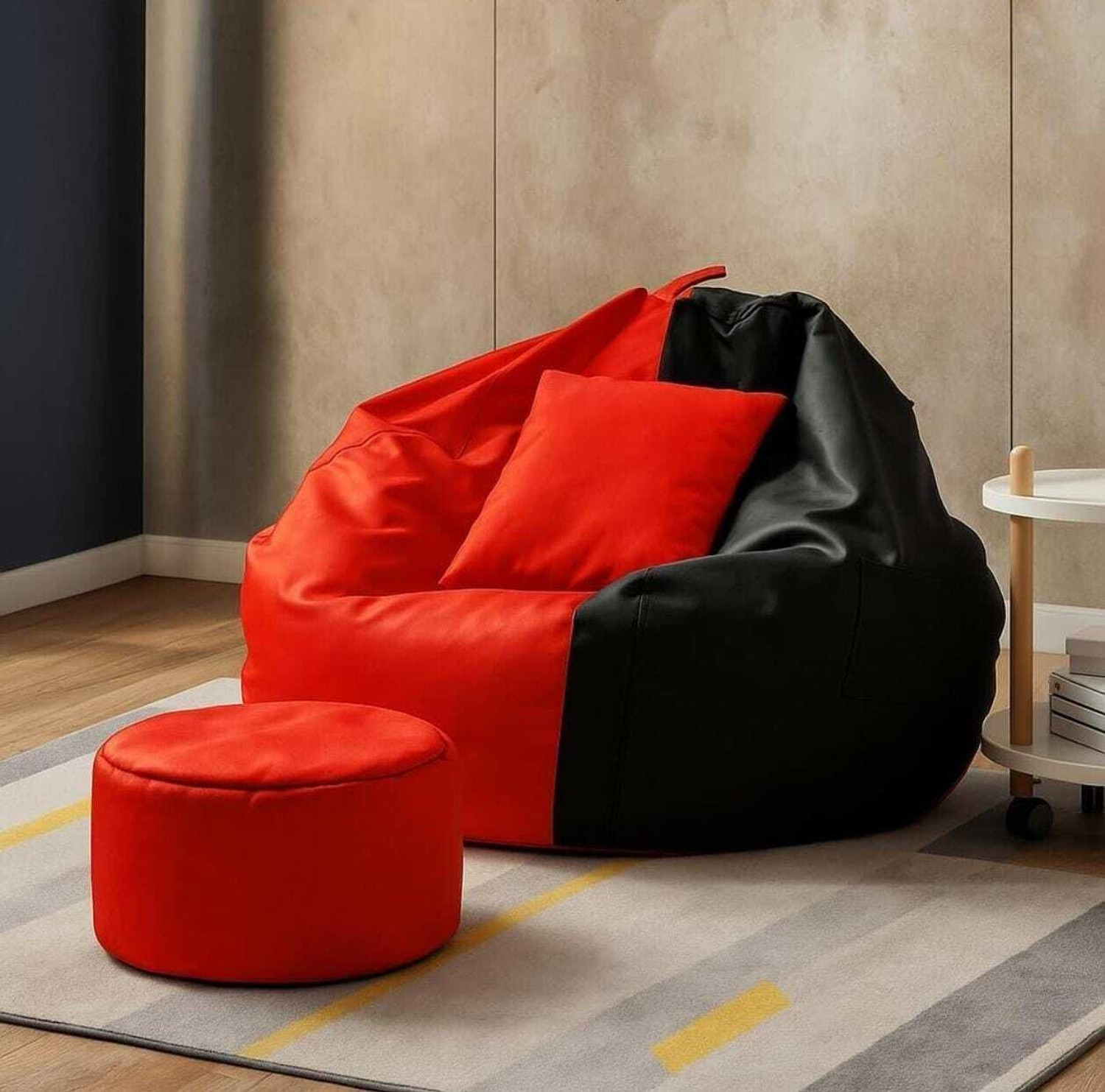 Image of KC FURNISH 4XL Tear Drop Bean Bag Cover (Without Beans)