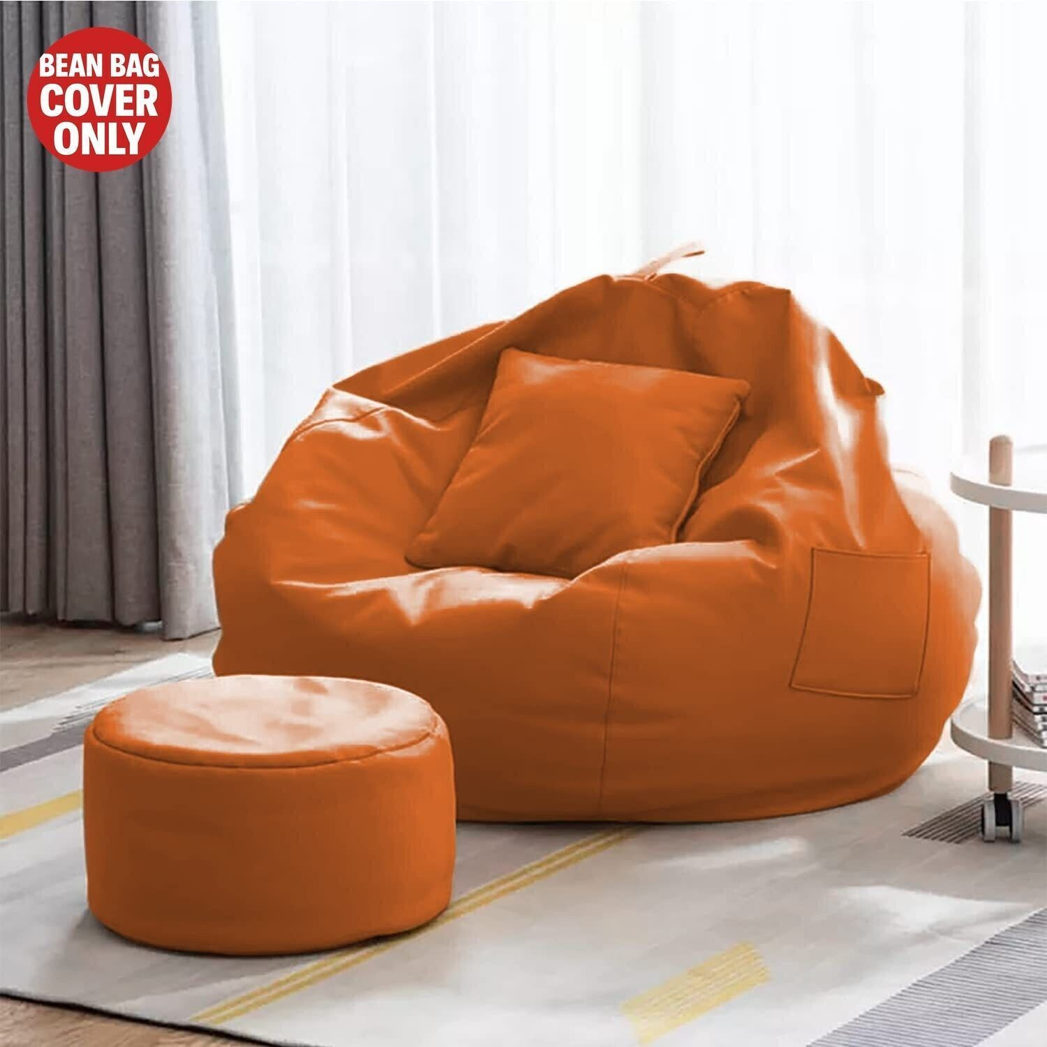 Image of SHIRA 24 XXXL Tear Drop Bean Bag Cover (Without Beans)