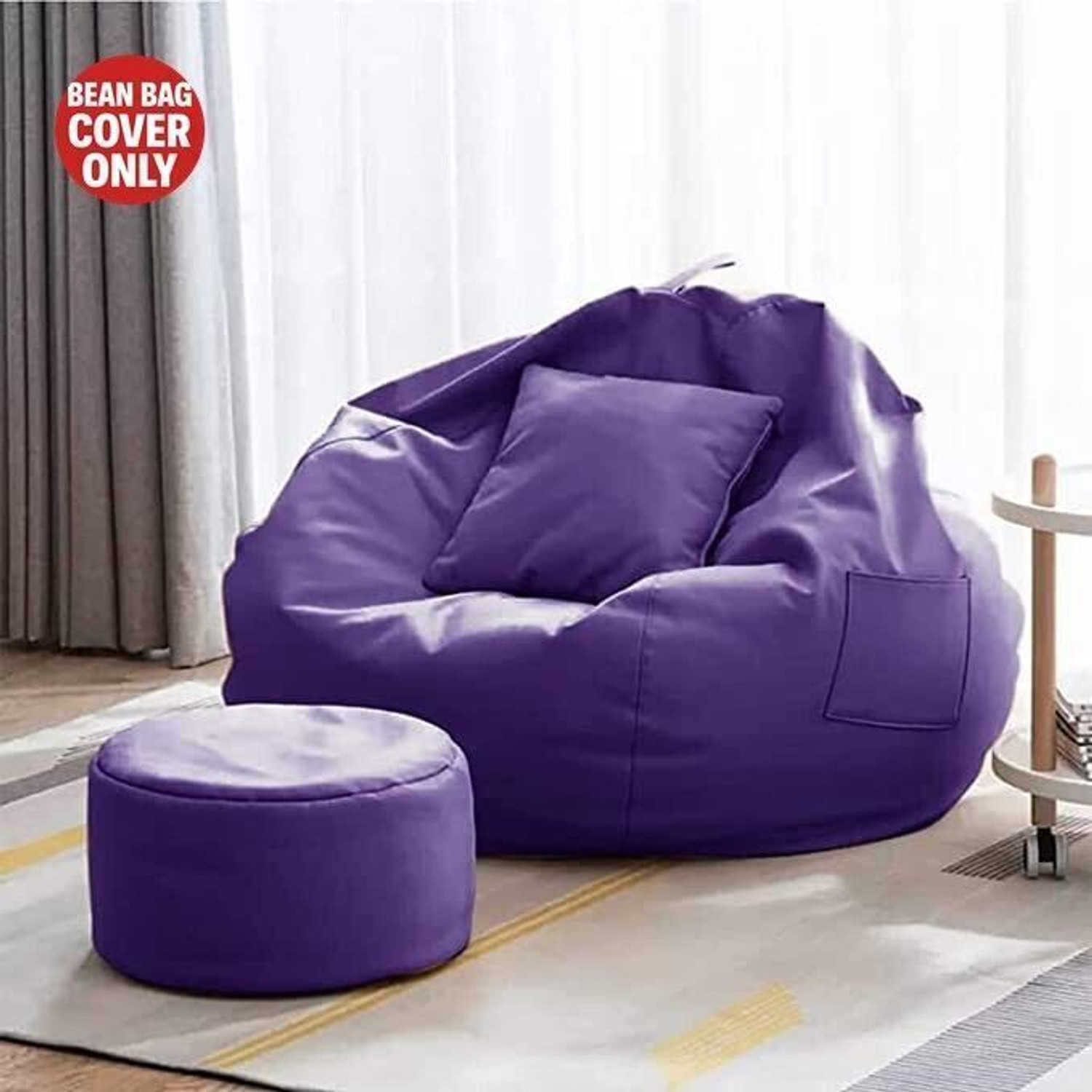 Image of SHIRA 24 XXXL Tear Drop Bean Bag Cover (Without Beans)