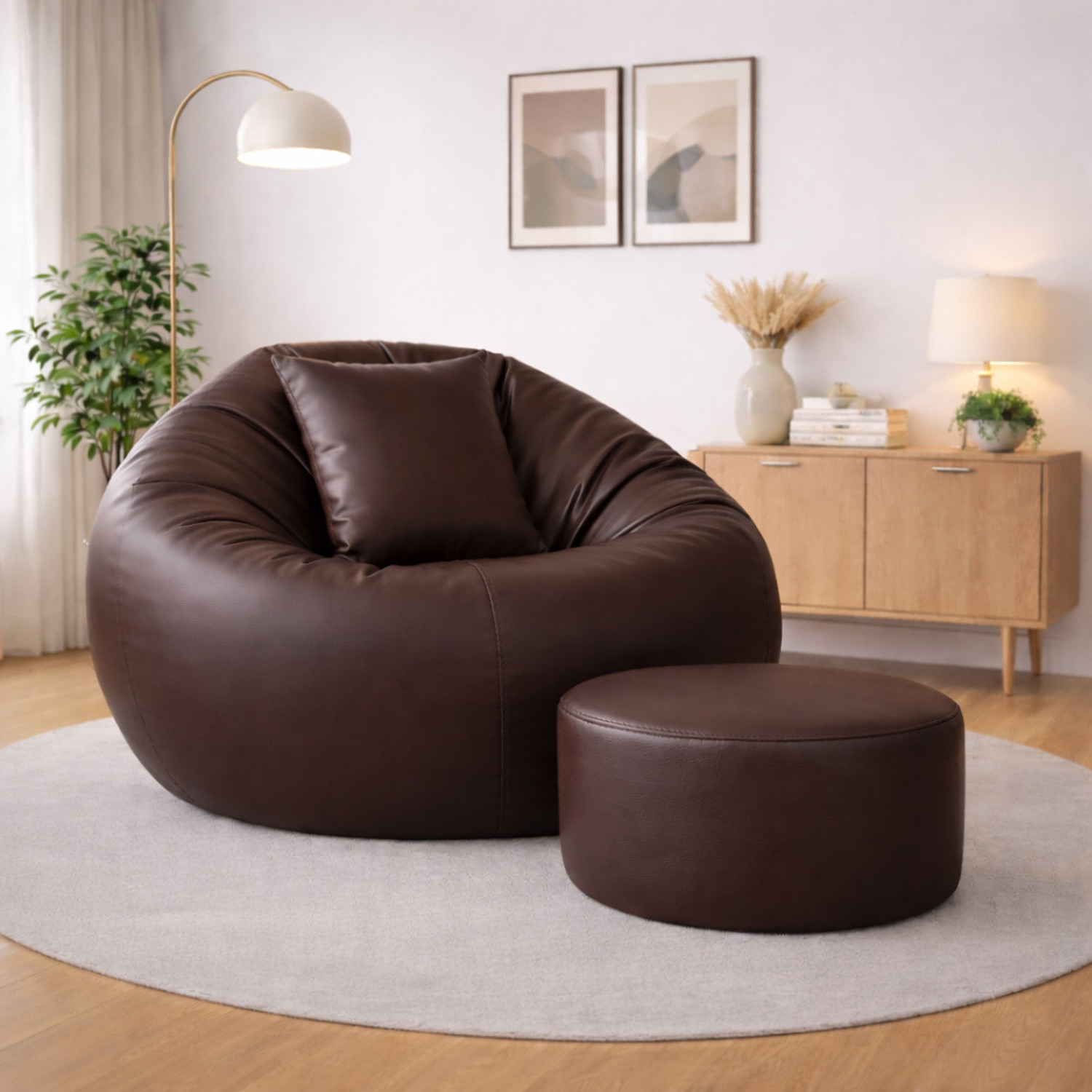 Image of SHIRA 24 4XL Tear Drop Bean Bag Cover (Without Beans)