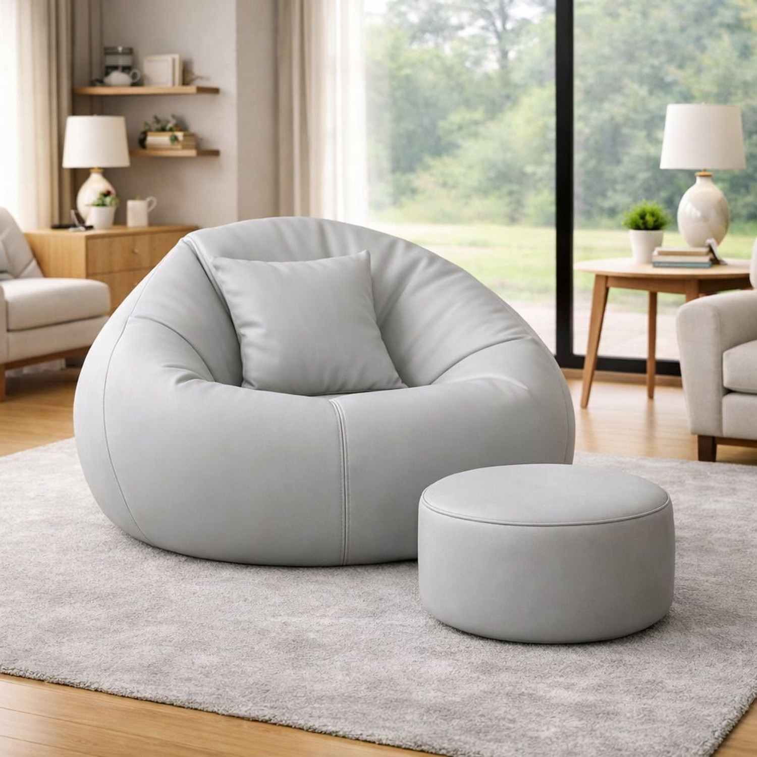 Image of KC FURNISH 4XL Chair Bean Bag Cover (Without Beans)