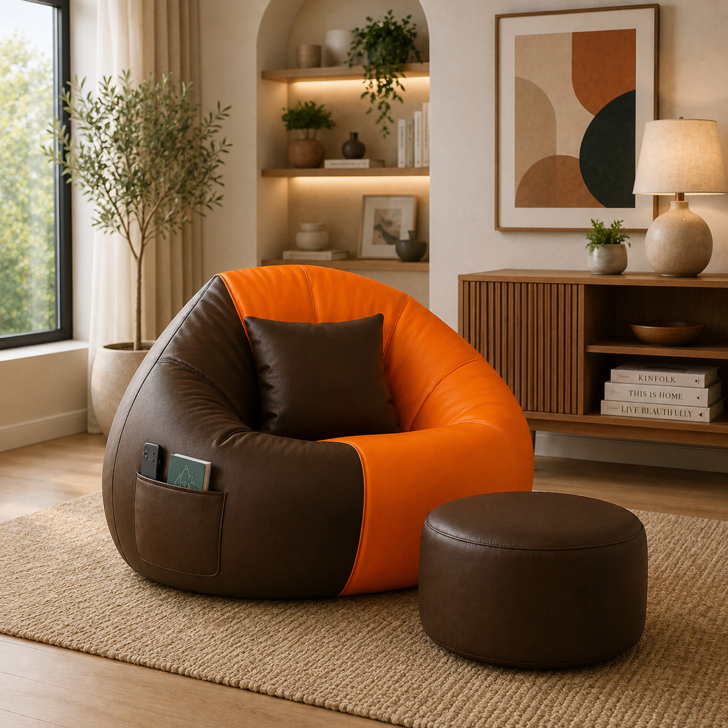 Image of Karuto 4XL Tear Drop Bean Bag Cover (Without Beans)