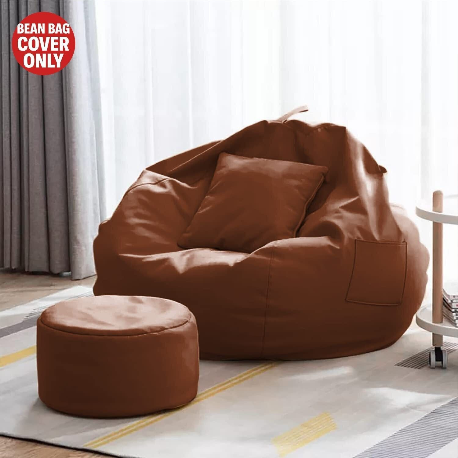 Image of SHIRA 24 XXXL Tear Drop Bean Bag Cover (Without Beans)