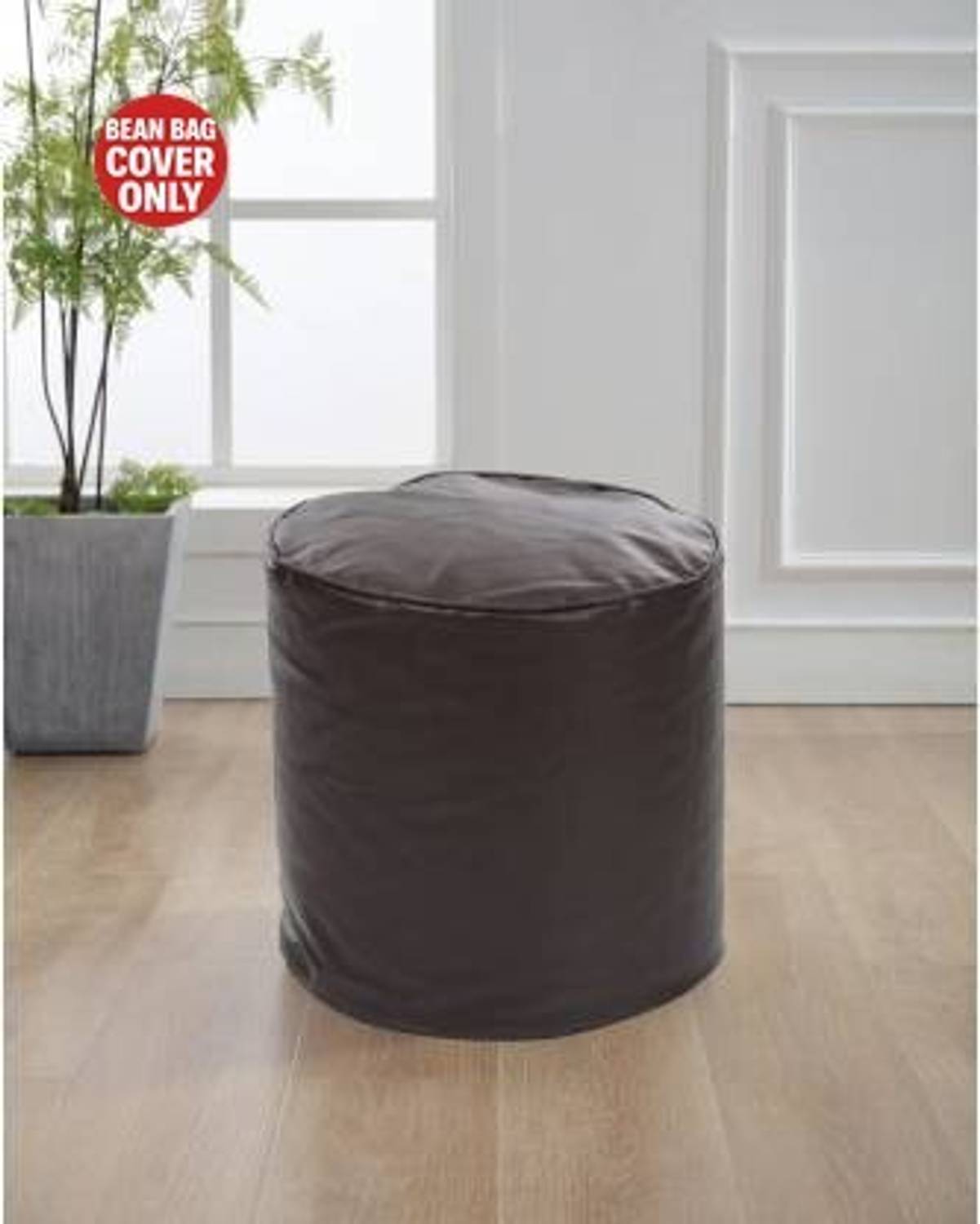 AVVANTO Medium Pouffe Bean Bag Cover  (Without Beans)