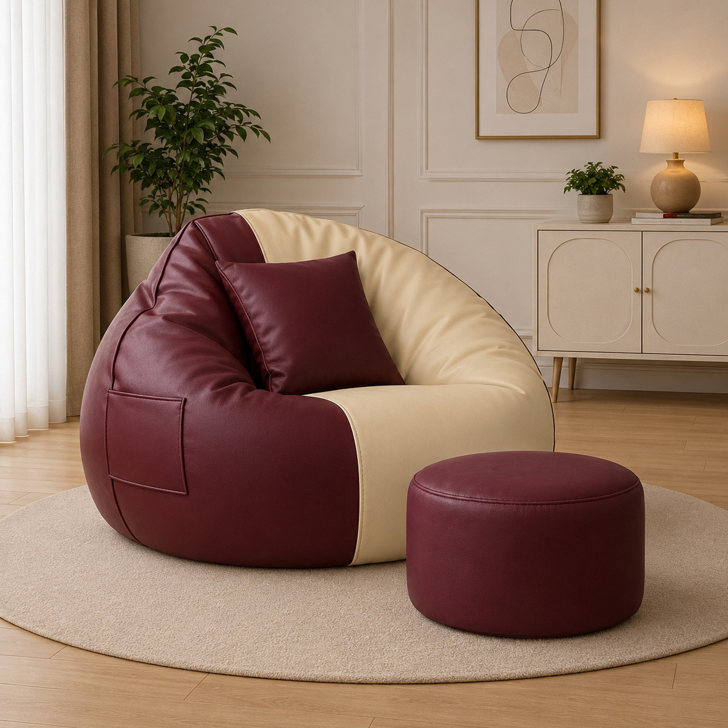 Image of Karuto 4XL Tear Drop Bean Bag Cover (Without Beans)