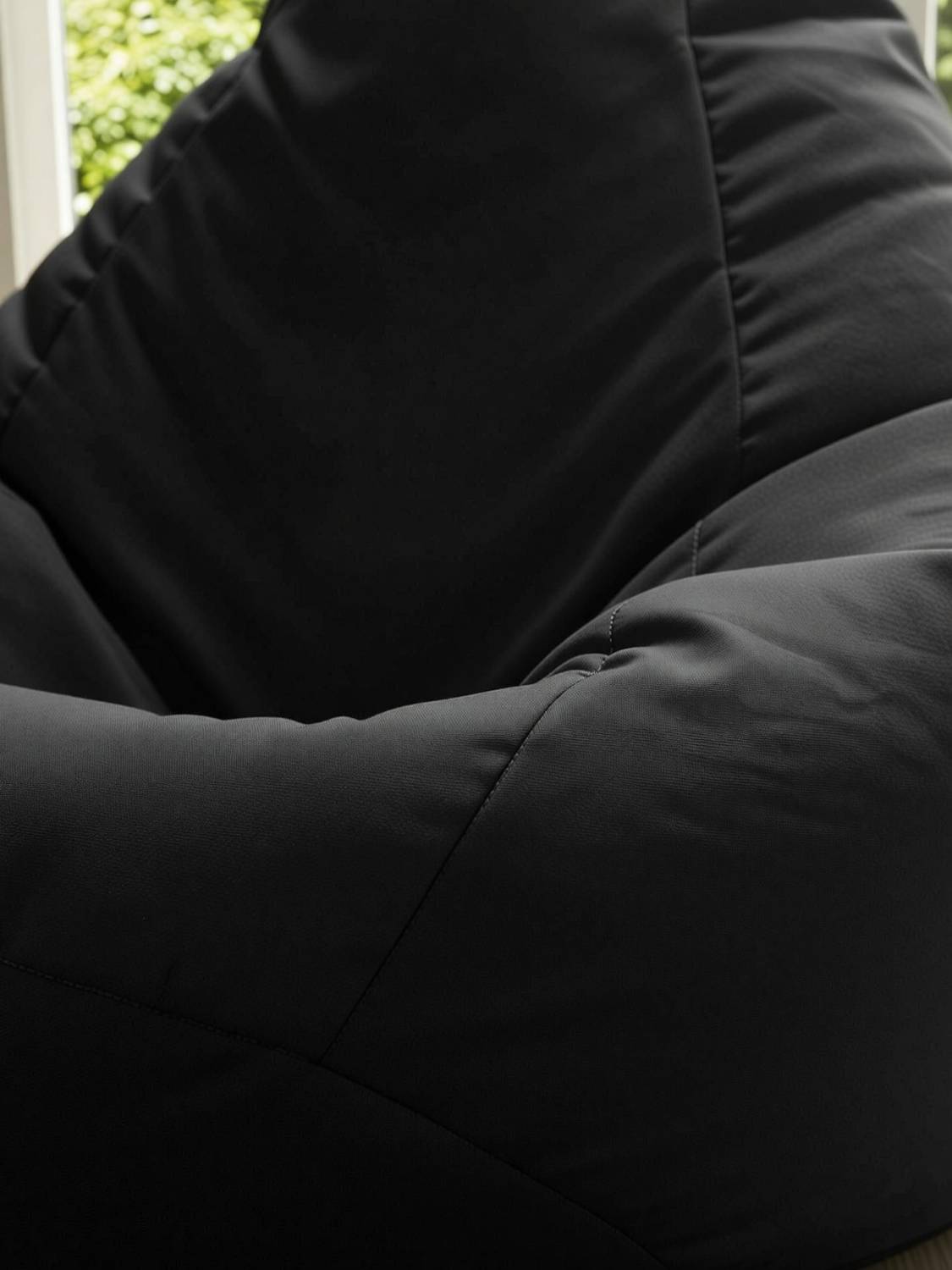 InkCraft XXXL Chair Bean Bag Cover Black - Image 4