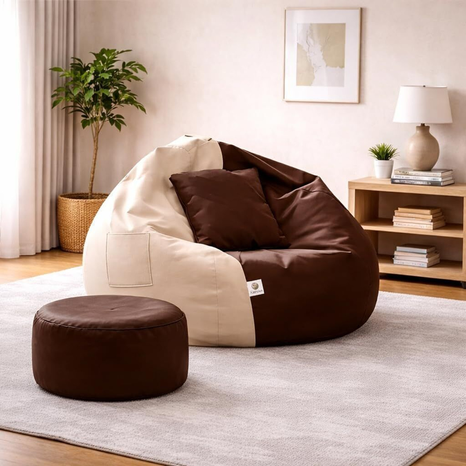 Image of KC FURNISH 4XL Tear Drop Bean Bag Cover (Without Beans)