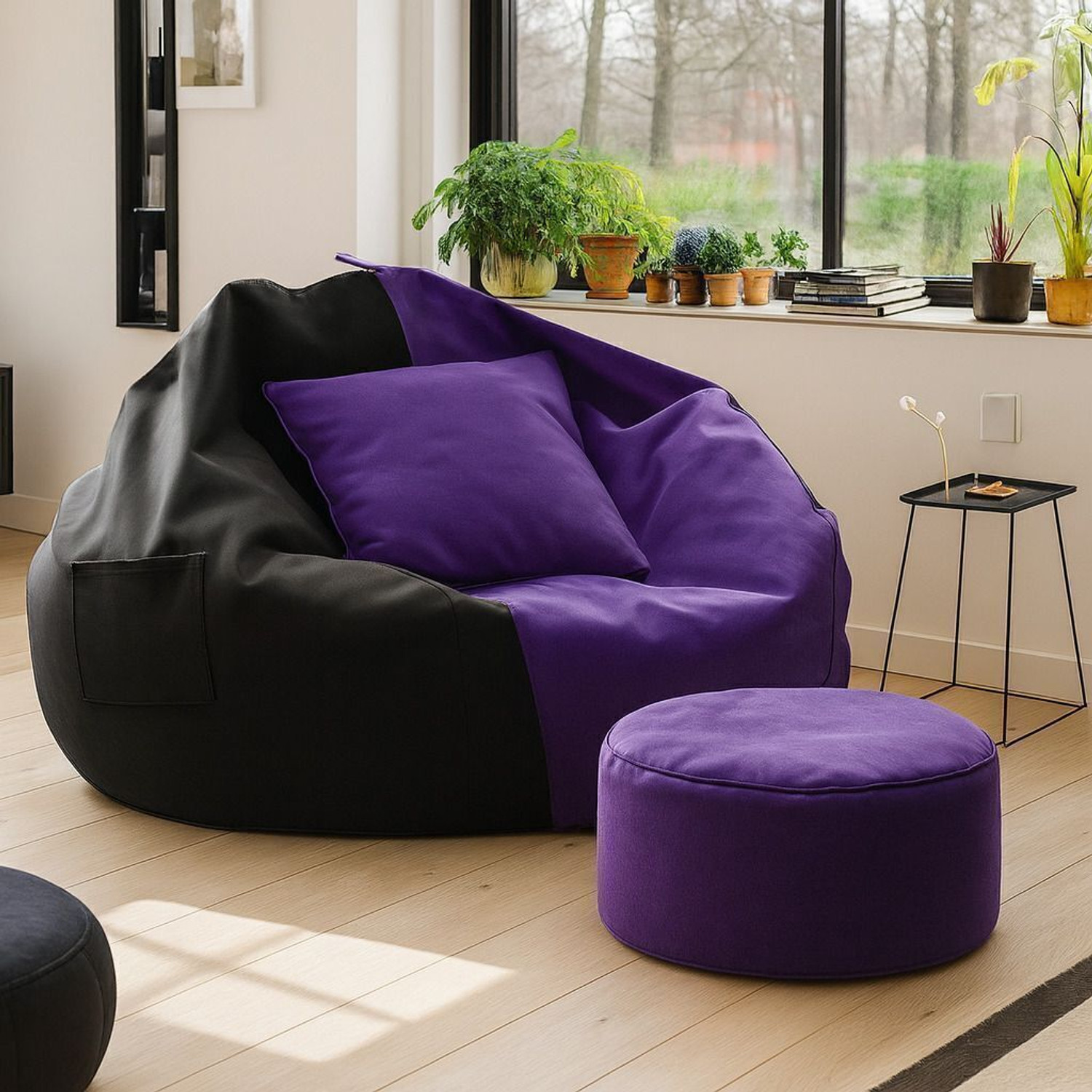 Image of KC FURNISH 4XL Tear Drop Bean Bag Cover (Without Beans)