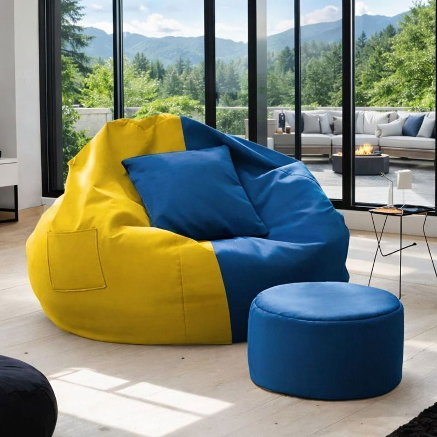 Image of KC FURNISH 4XL Tear Drop Bean Bag Cover (Without Beans)