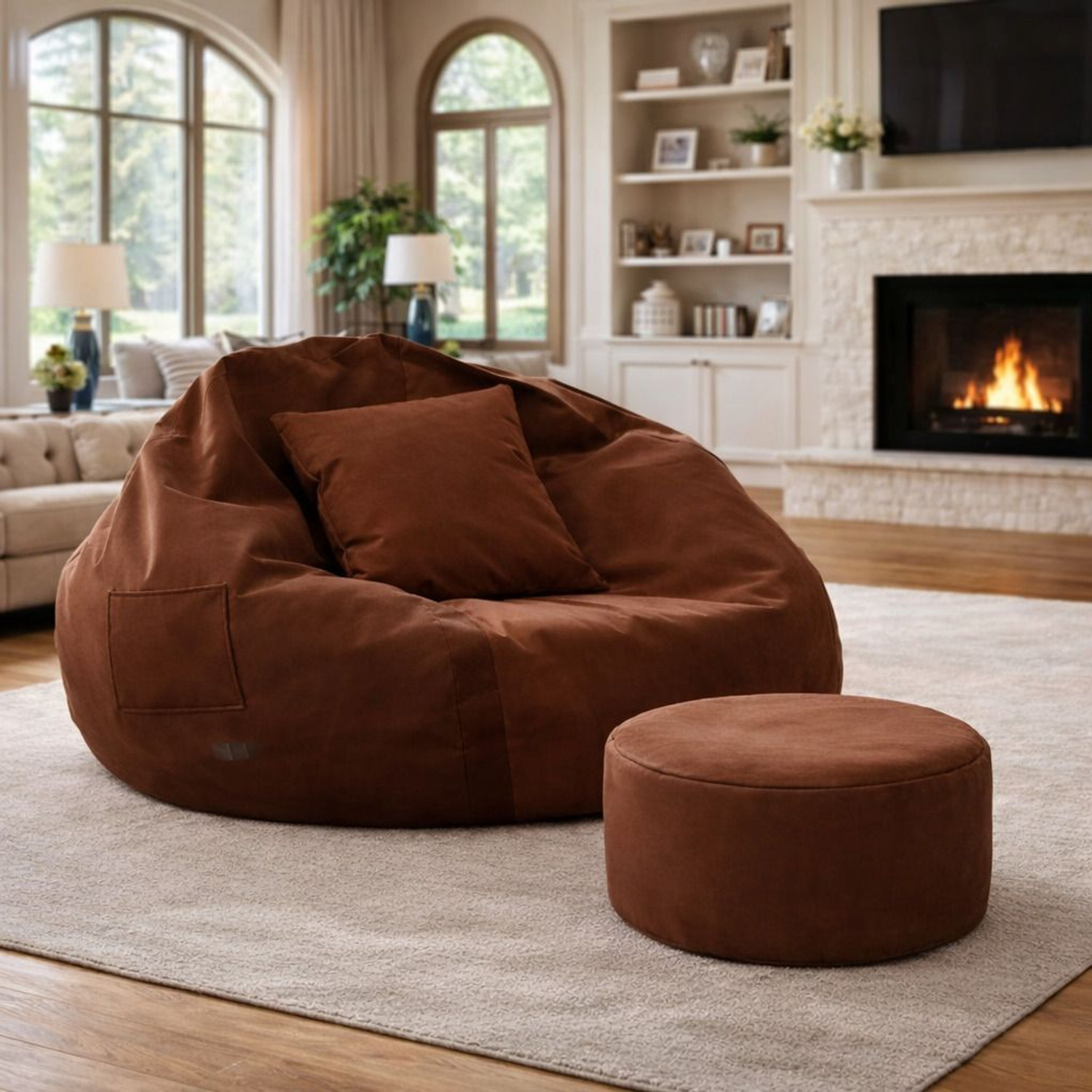 Image of Karuto 4XL Tear Drop Bean Bag Cover (Without Beans)