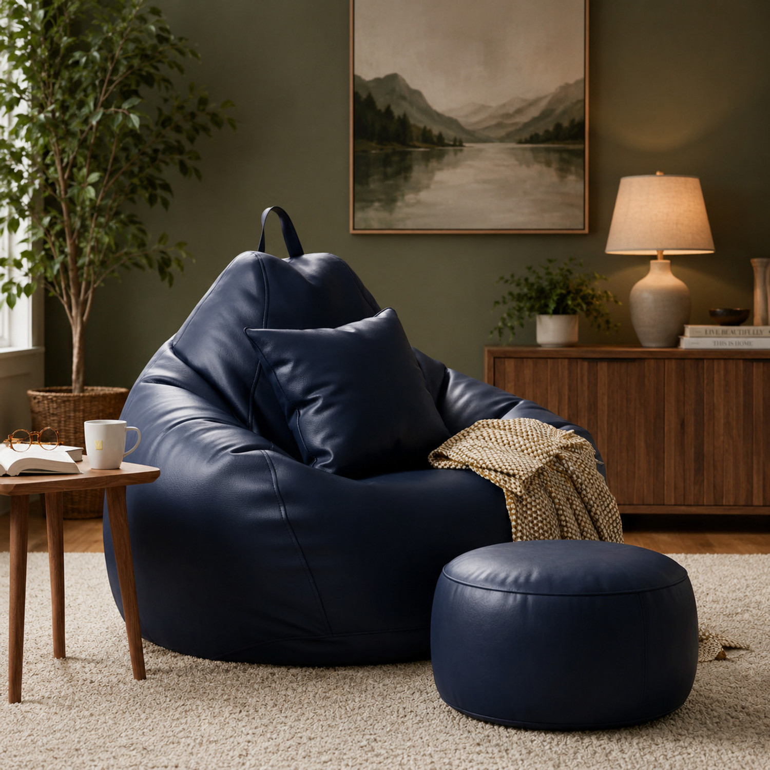 Image of KC FURNISH 4XL Chair Bean Bag Cover (Without Beans)