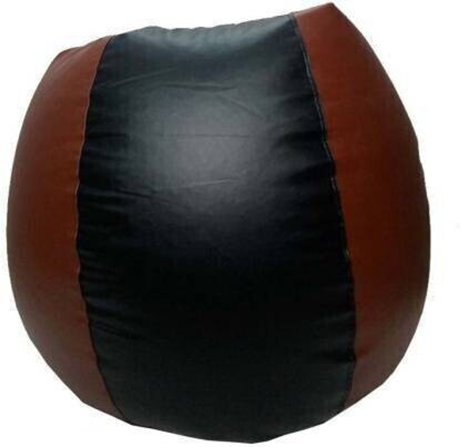 Image of LAXIKON Large Tear Drop Bean Bag Cover (Without Beans) (Tan, Black)