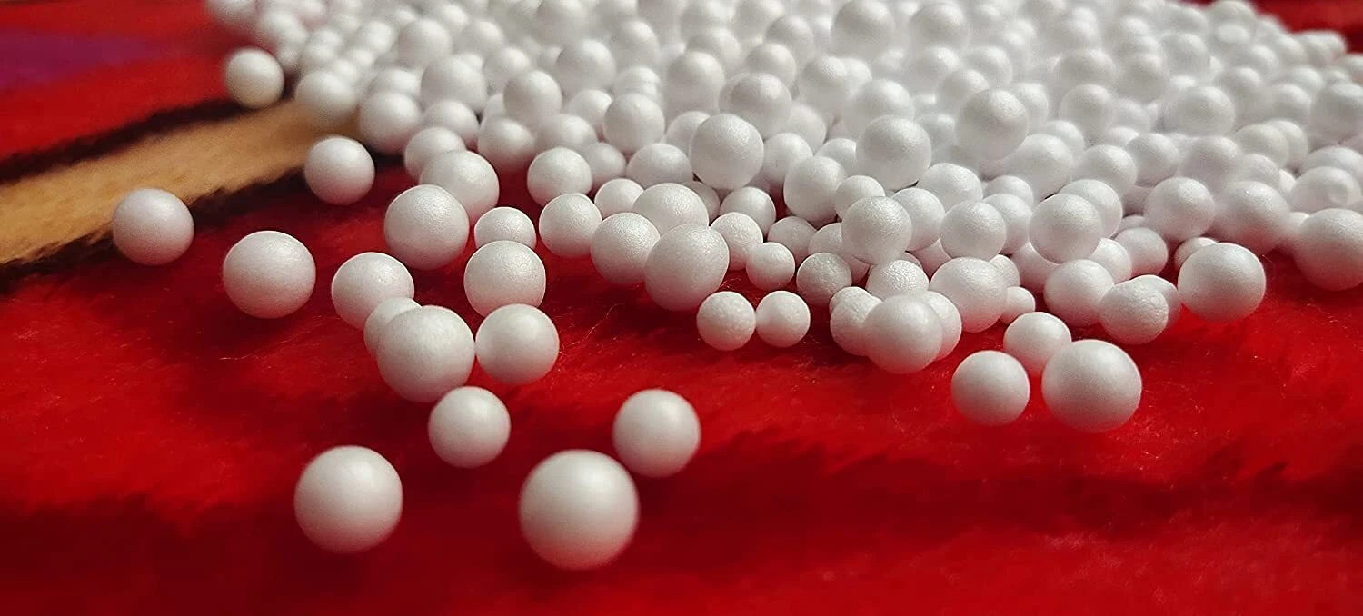Image of SHOP 24 CARE 4 kg Bean Bag Filler - High-Density Polystyrene Beads for Comfort Bean Bag Filler