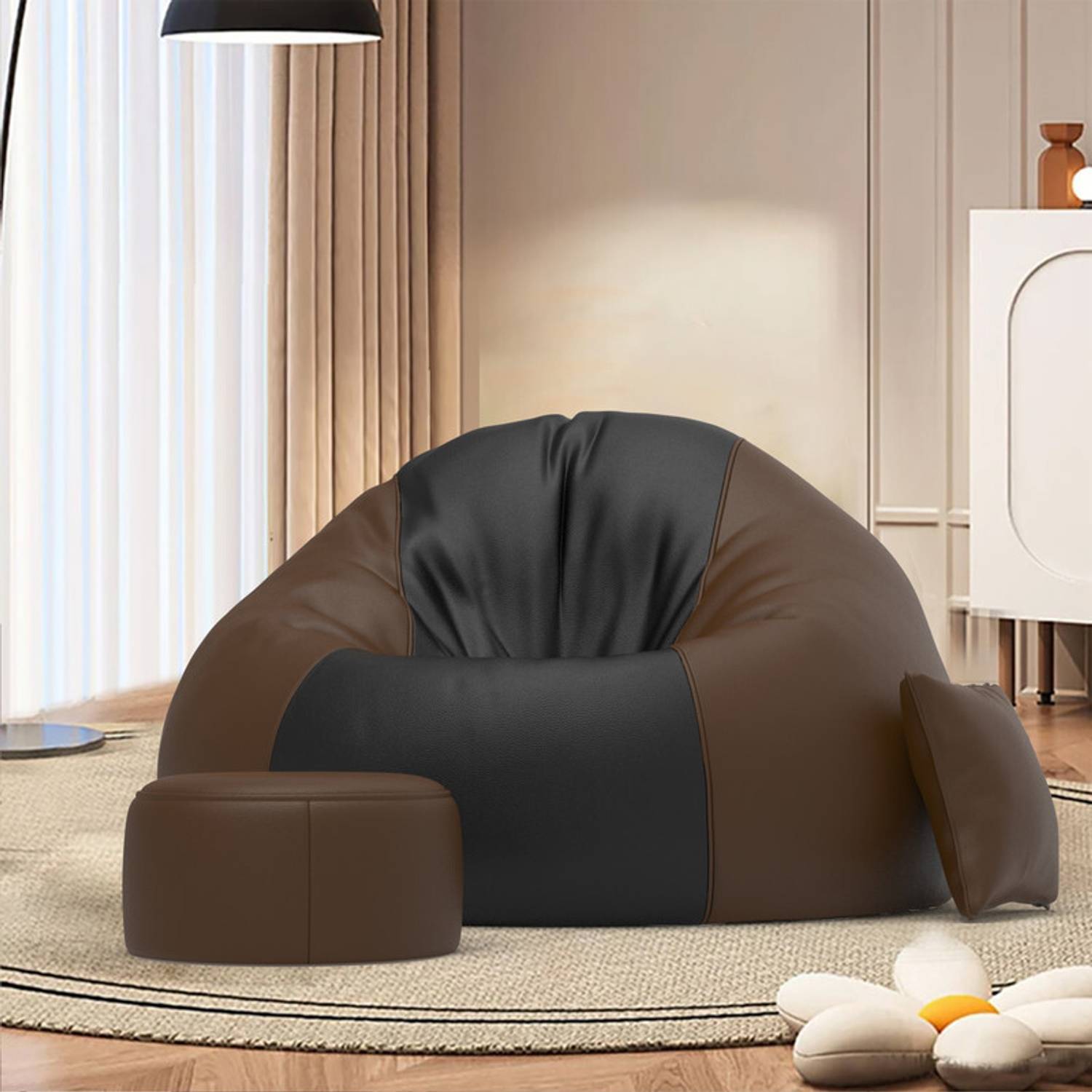 Biggie 5XL Supreme Bean Bag Sofa Combo - Image 1