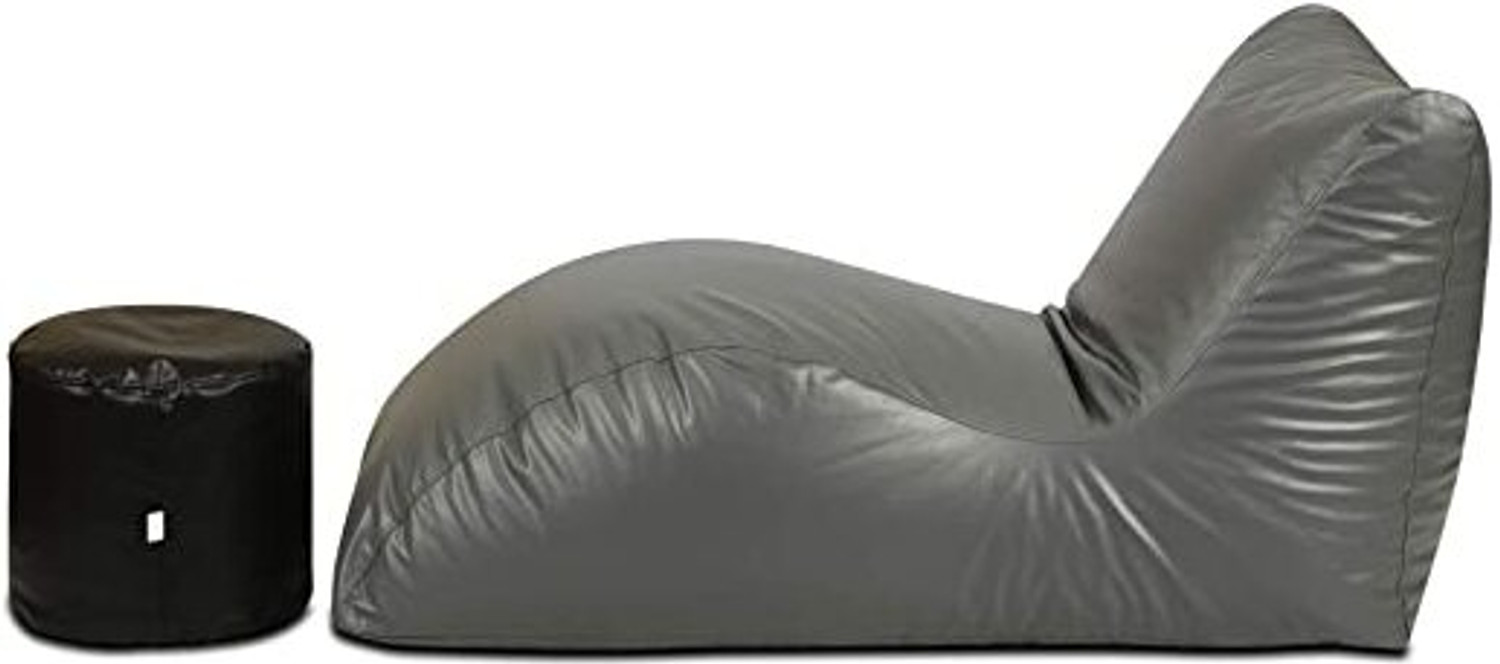 Image of GIGLICK Jumbo Bean Bag Lounger Lounger Bean Bag With Bean Filling