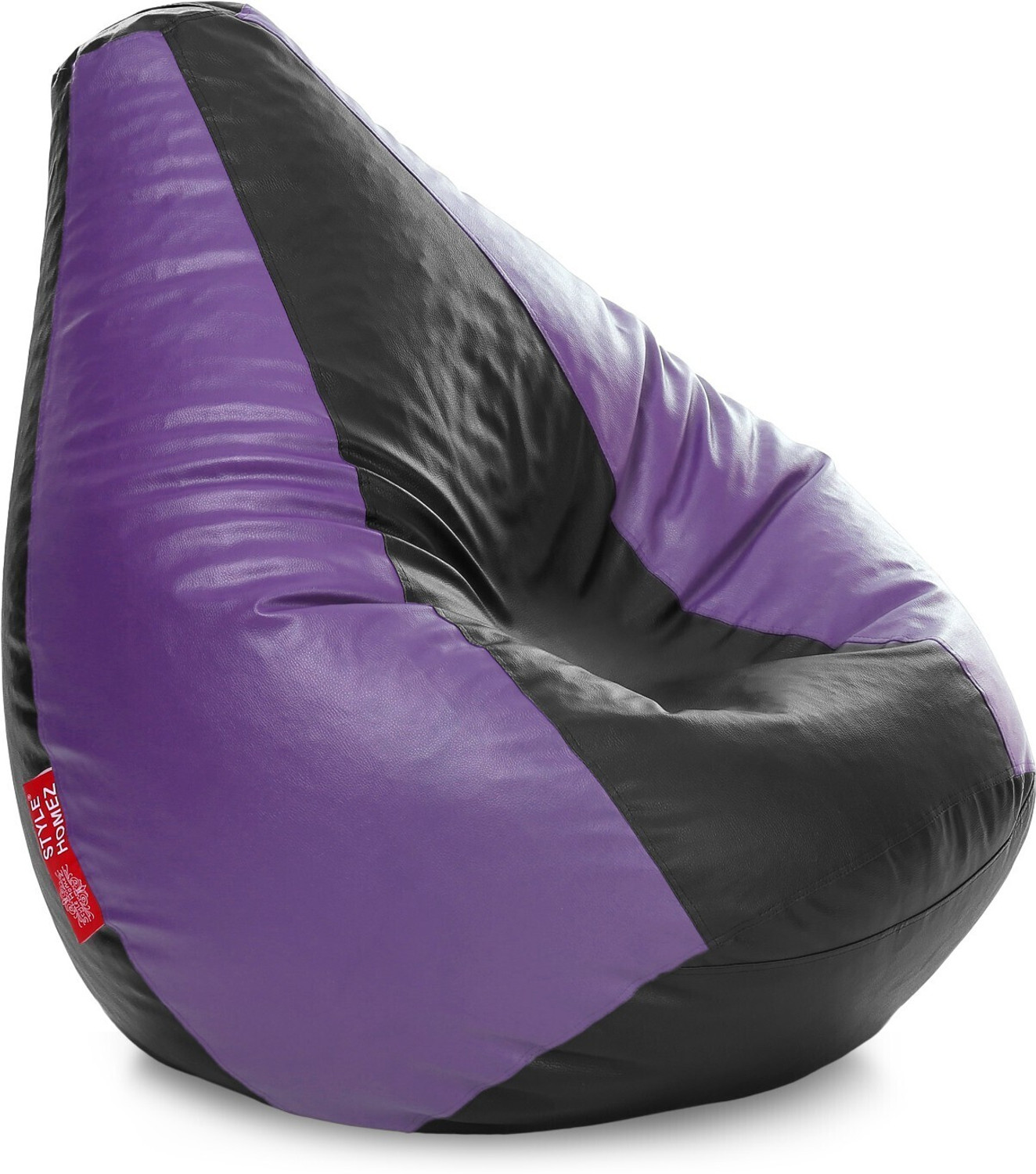 Image of TXOR 4XL Premium Leatherette Classic Teardrop Bean Bag With Bean Filling
