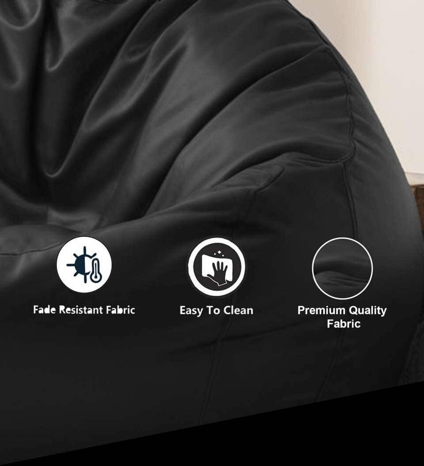 Image of Harsha Bean Bags XXXL Harsha Bean Bags Bean Bag Chair With Bean Filling