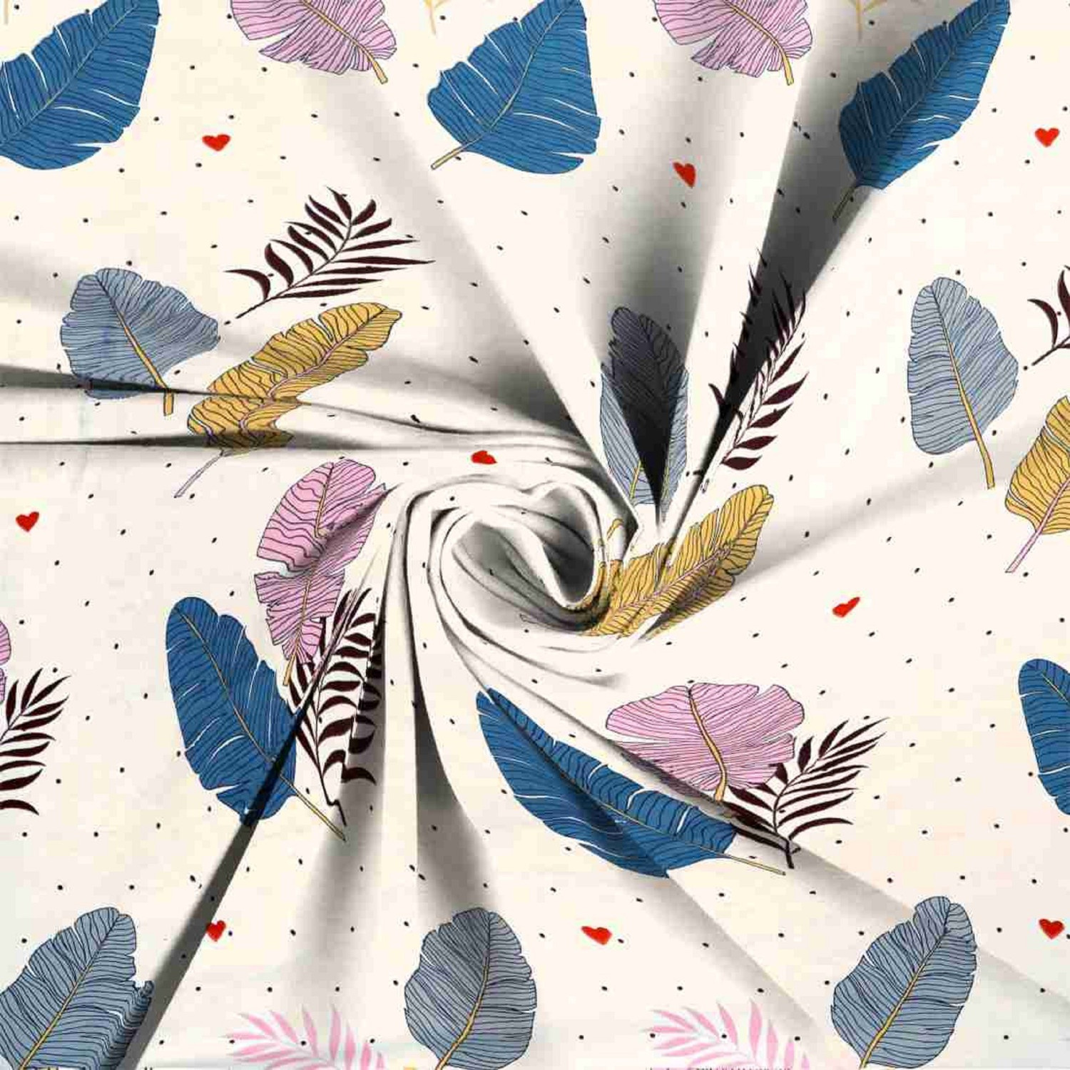 Image of decorandstyle Reversible Cotton Single Bed Cover