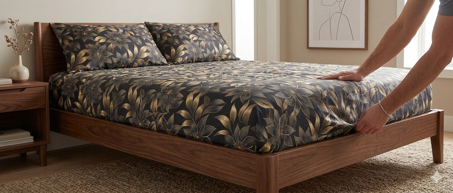 Image of KIDSHEET Cotton Double Bed Cover