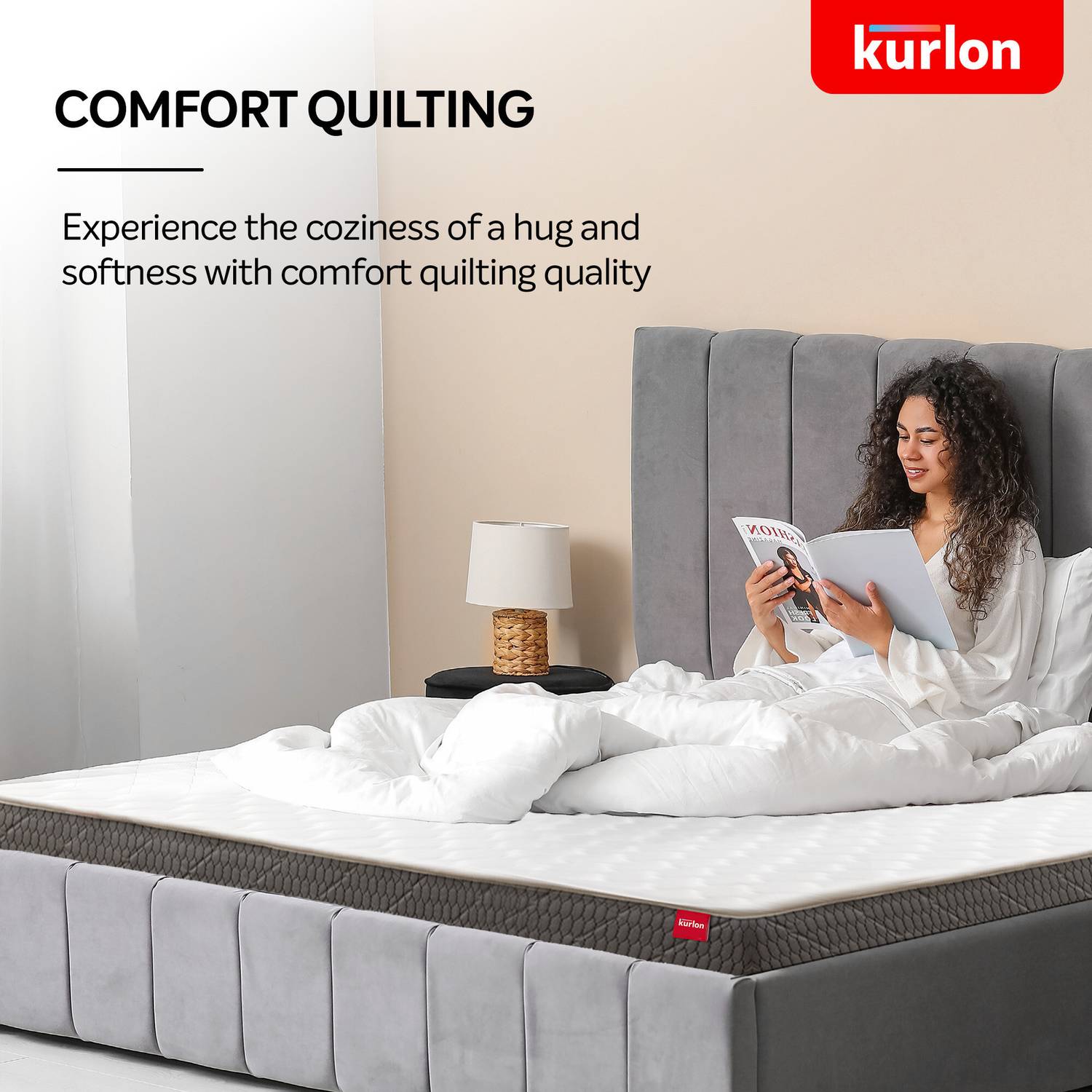 KURLON Spinel Ortho 8 inch Queen Mattress - Image 4