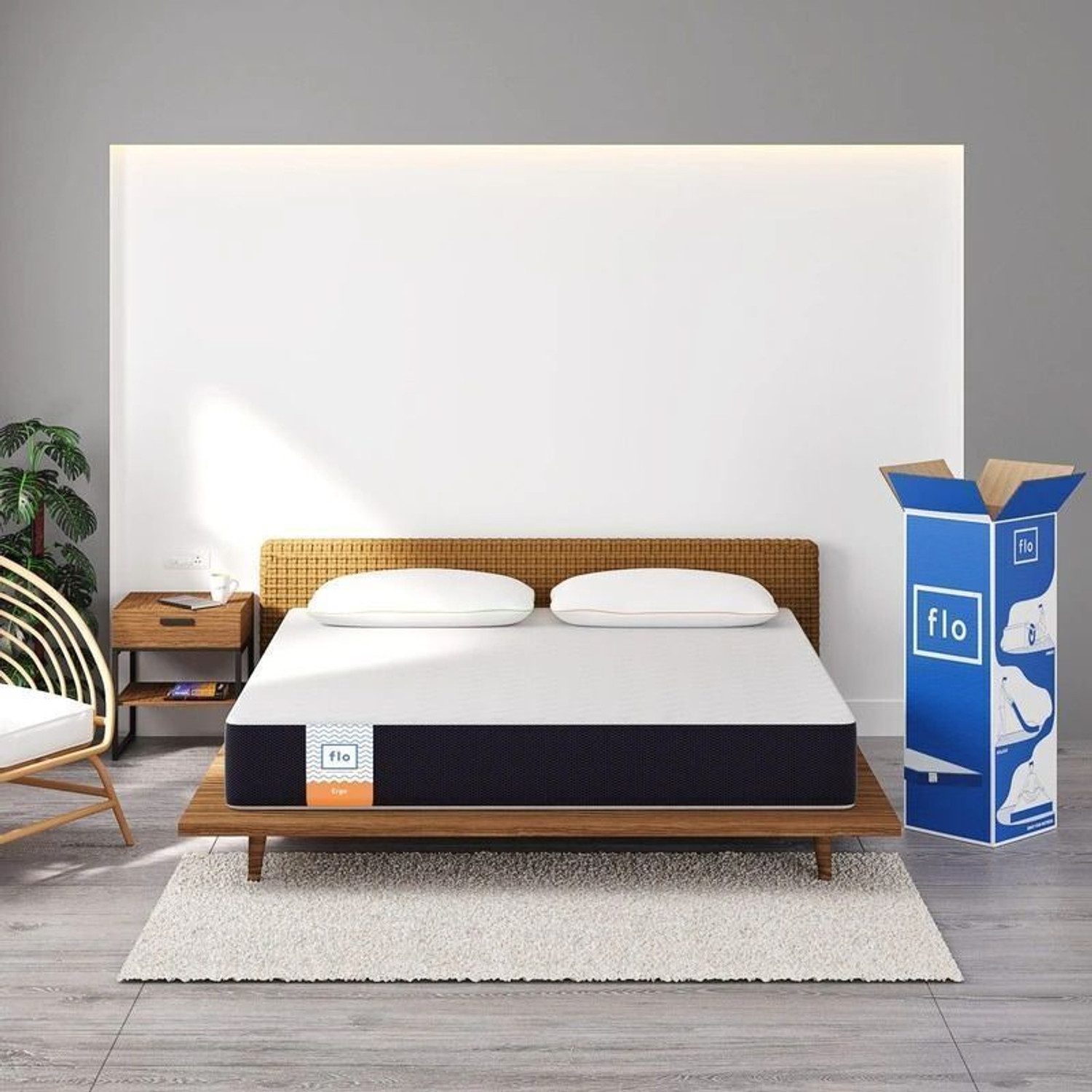 Image of FLO Ergo 6 inch King PU Foam Mattress
