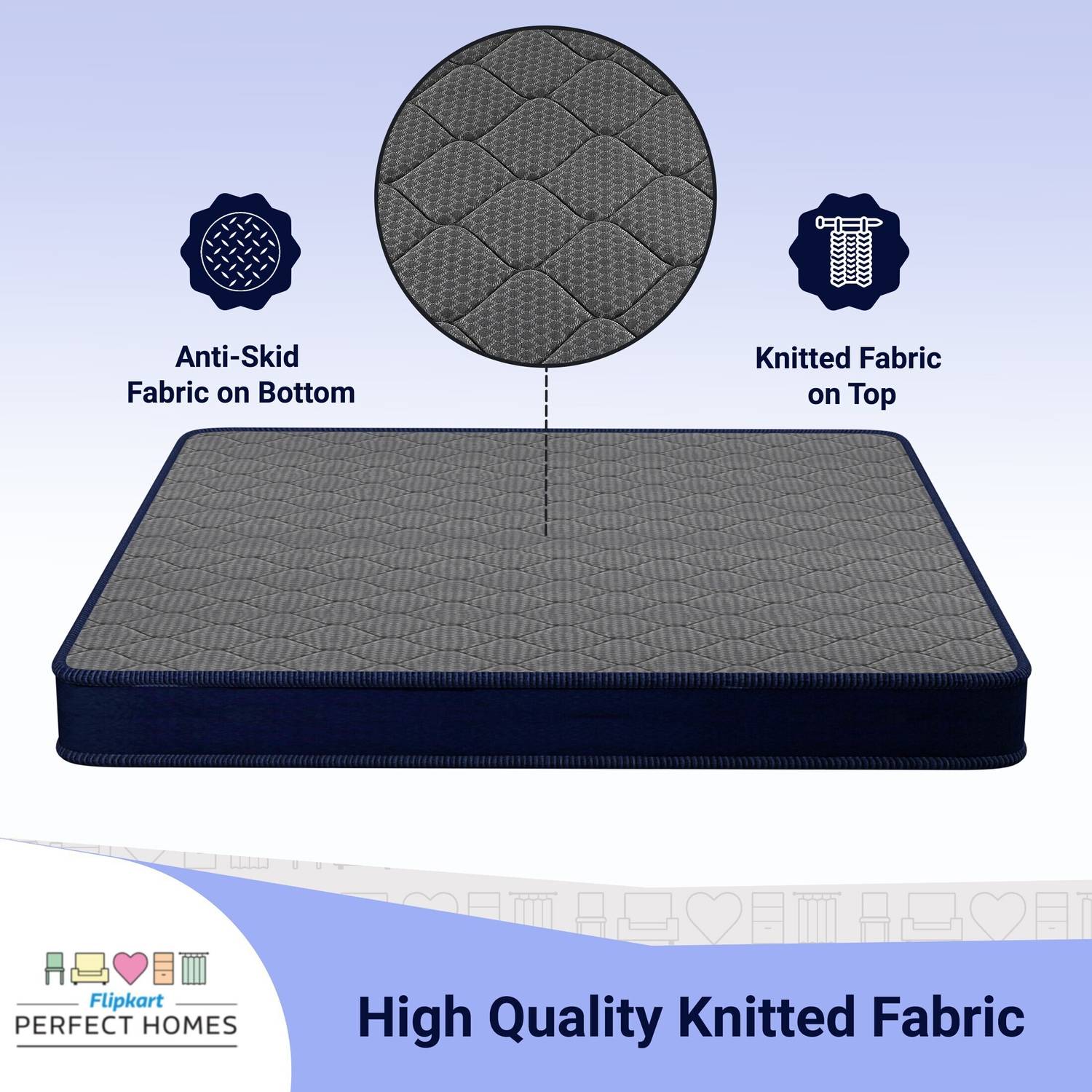 Flipkart Perfect Homes 5 inch Orthopedic Foam Mattress - Image 3