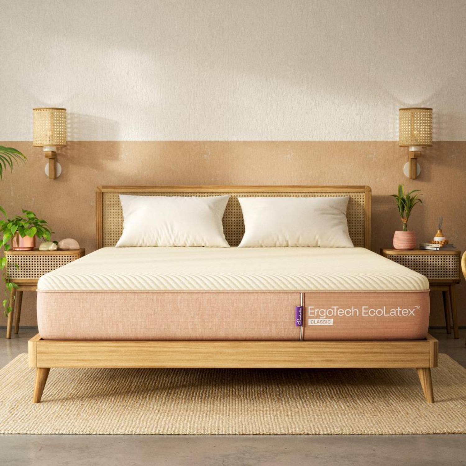 Wakefit EcoLatex Classic 6 inch King Latex Foam Mattress