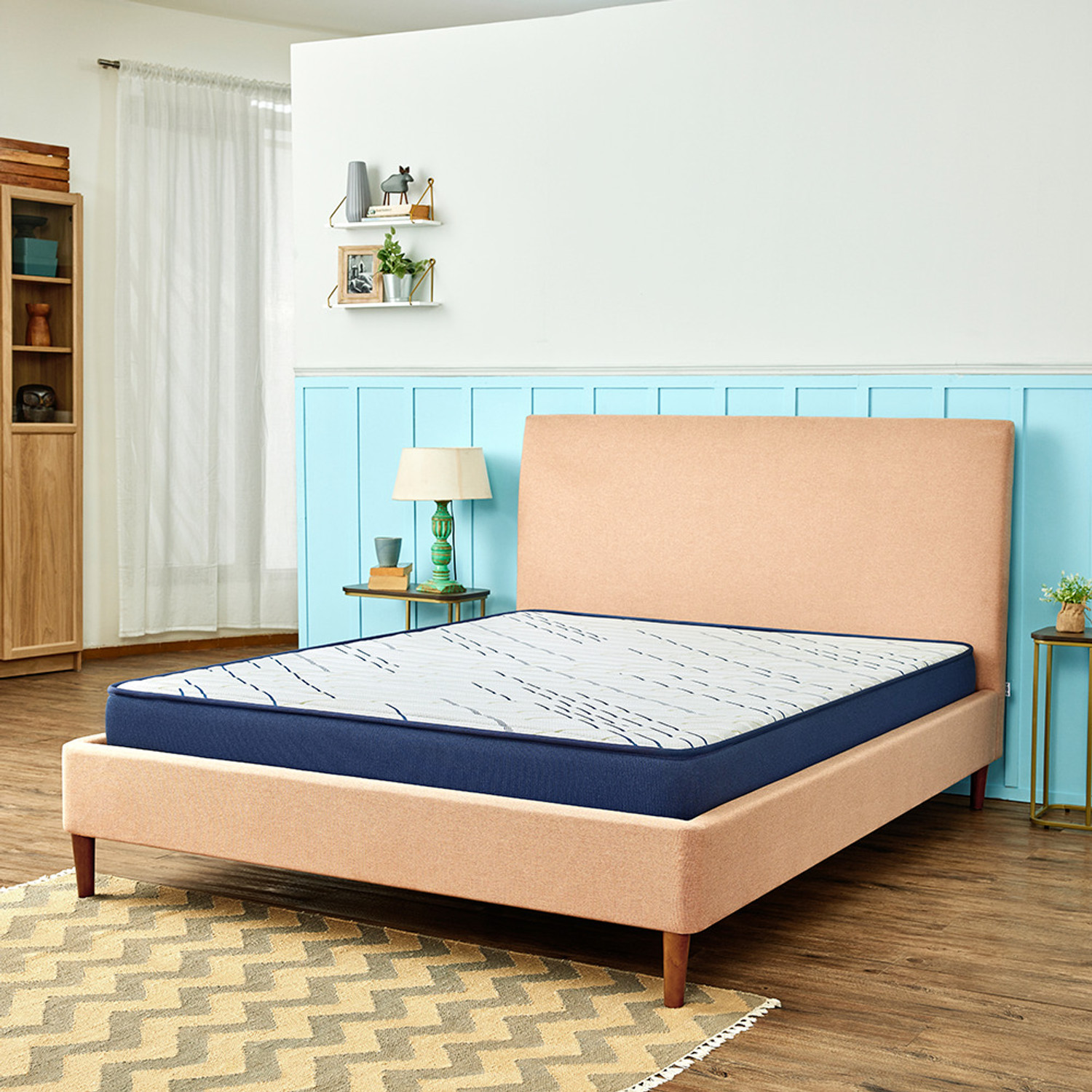 Image of Duroflex Edge 4 inch Queen High Density (HD) Foam Mattress