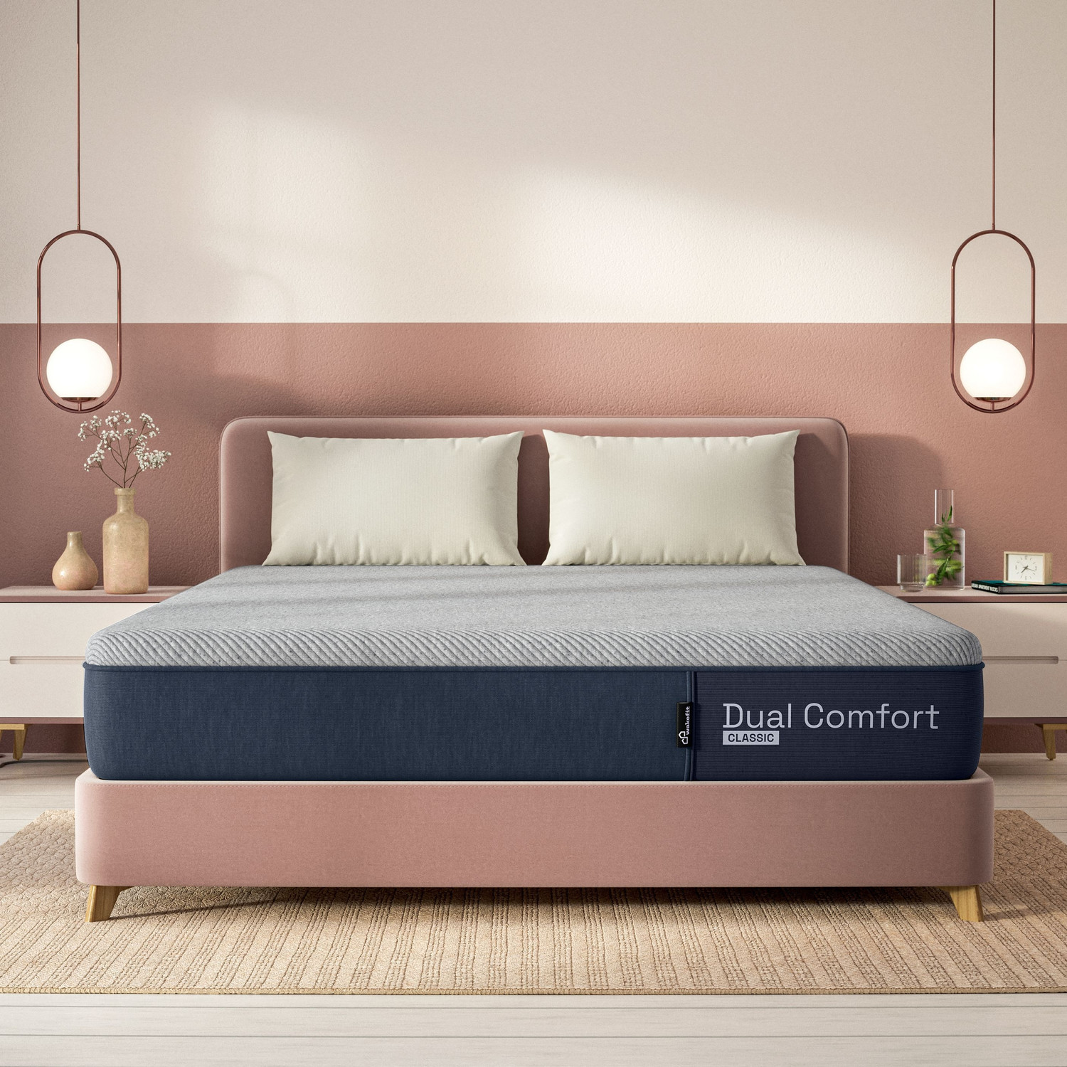 Wakefit Dual Comfort - Reversible Hard & Soft 5 inch King High Resilience (HR) Foam Mattress